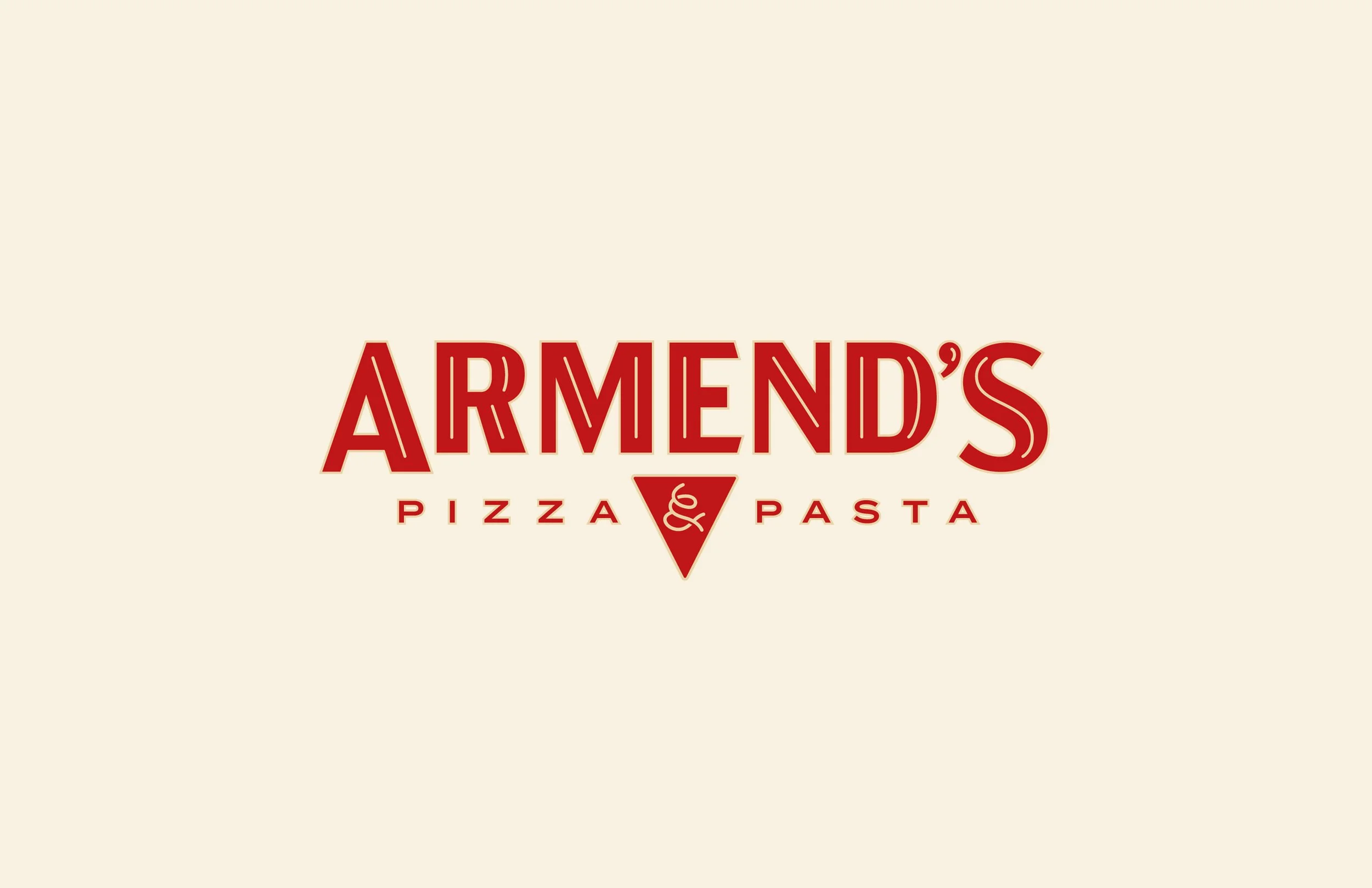 Armend's Pizza & Pasta Brand Identity
