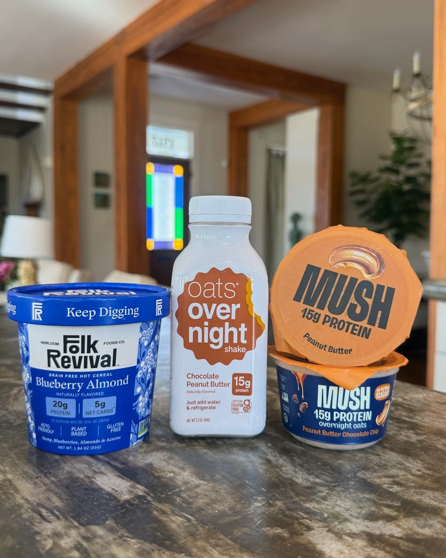 Save this post for my favorite oatmeal picks.
 
Overnight oats and upgraded breakfast bowls can deliver fiber, protein + real staying power. A few favorite ready-to-eat / easy-prep finds I&rsquo;m loving: 
 
🥣 @oatsovernight &mdash; Oats Overnight
 