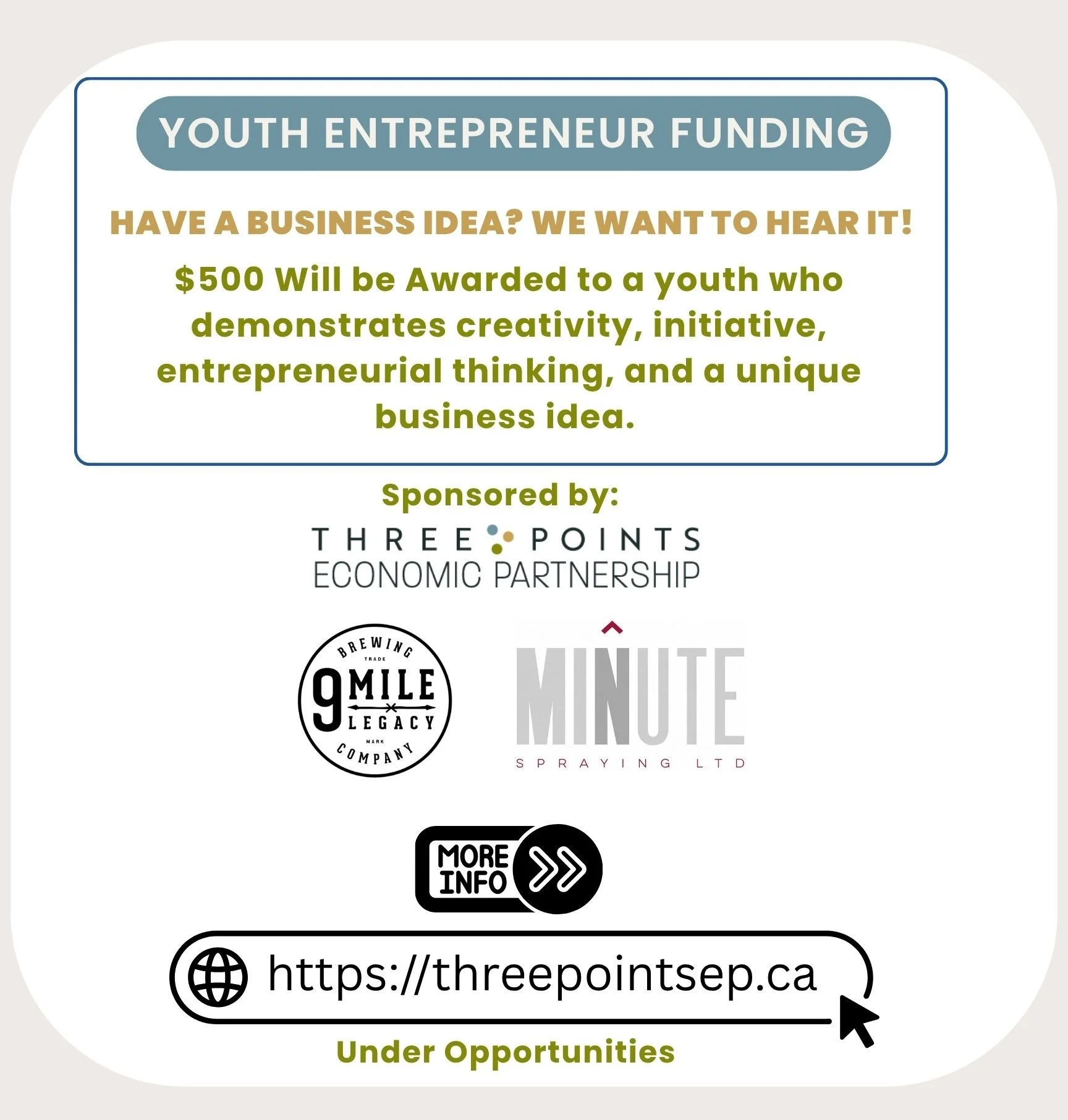 Youth Entrepreneurship Funding 