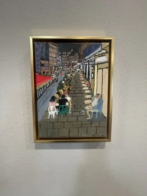 Paris Evening  9 X 12 Oil
