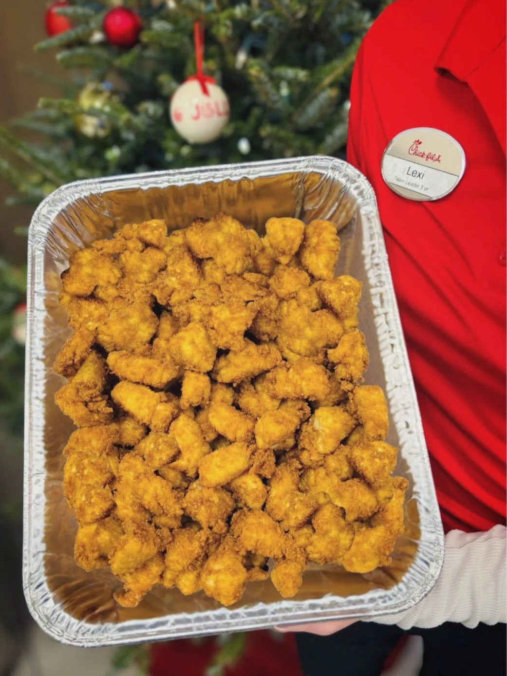 Unwrap a tasty tradition with Chick-fil-A Catering. 🎁
Call today to order ahead at 843-695-1112. 📞