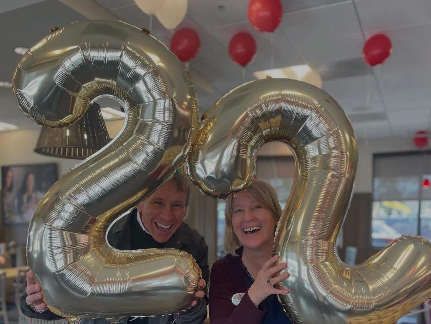 Today, we hit &ldquo;pause&rdquo; on the restaurant for 2.2 minutes to celebrate a huge milestone: 
Chick-fil-A Summerville is 22! 🥳

We marked the occasion in the best way&mdash;with sweet treats, balloons, and plenty of laughter. Serving the Summe