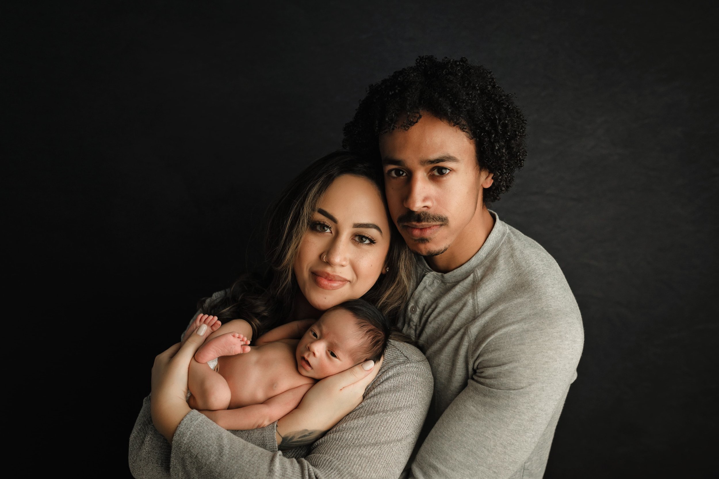 Portland Newborn &amp; Family Portraits: Earth Tones &amp; Firefighter Theme