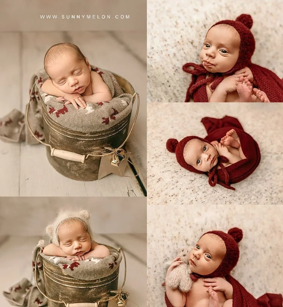 Rustic Newborn Portraits Beaverton, OR | Sunny Melon Photography