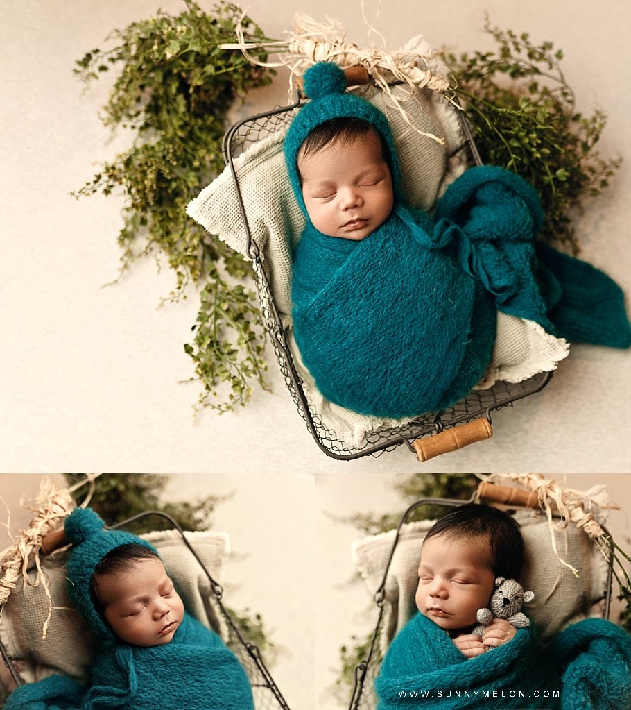 Newborn Portraits in West Linn, OR | Sunny Melon Photography