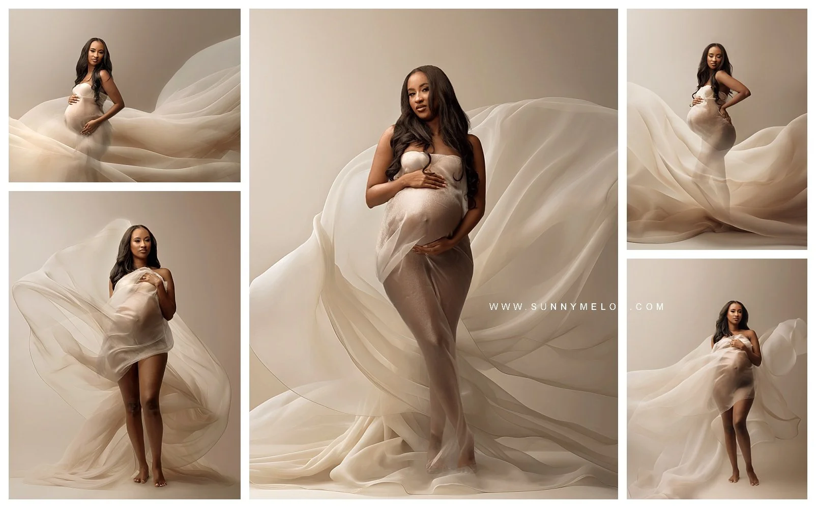 Modern Glam Maternity Photography: An Editorial Approach to Motherhood in Portland