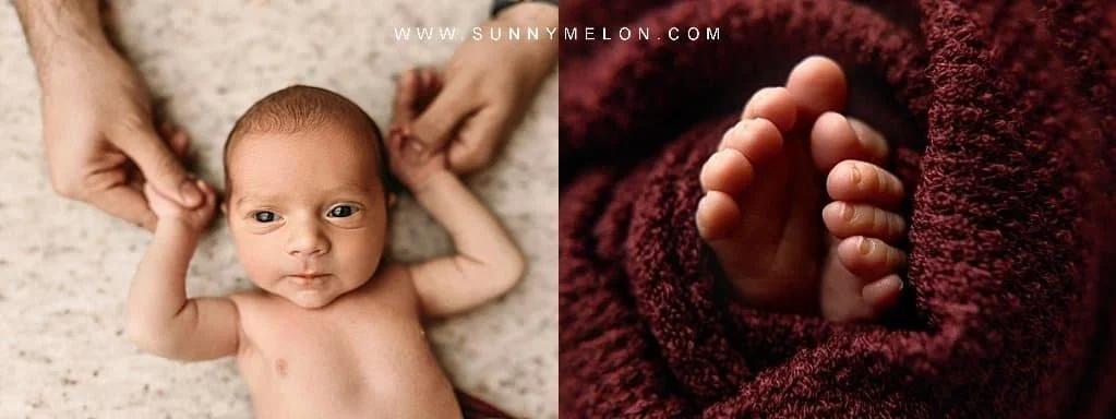 Newborn Detail &amp; Macro Photography Portland | Sunny Melon Photography