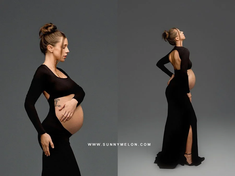 Magazine-Inspired Maternity Portraits in Lake Oswego by SunnyMelon Photography