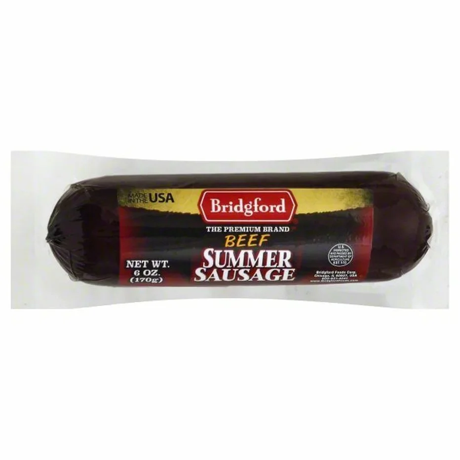 Bridgford Beef Summer Sausage 6oz — Caridad Inmate Services