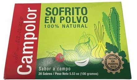 Campolor Sofrito en Polvo 20 ct