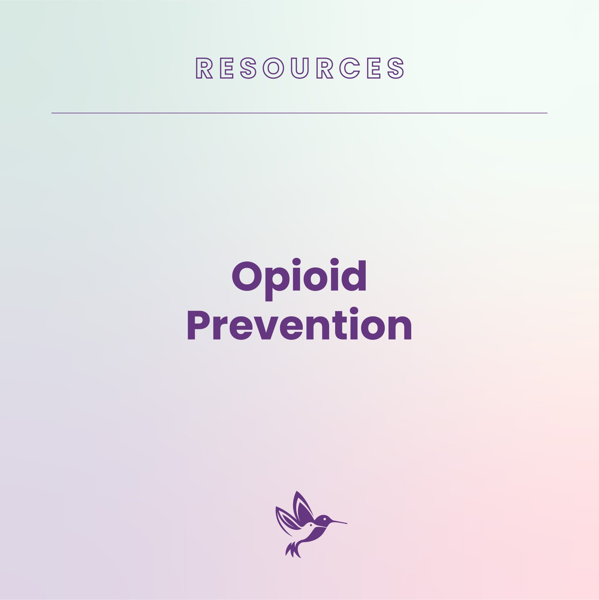 Opioid Prevention (Copy)
