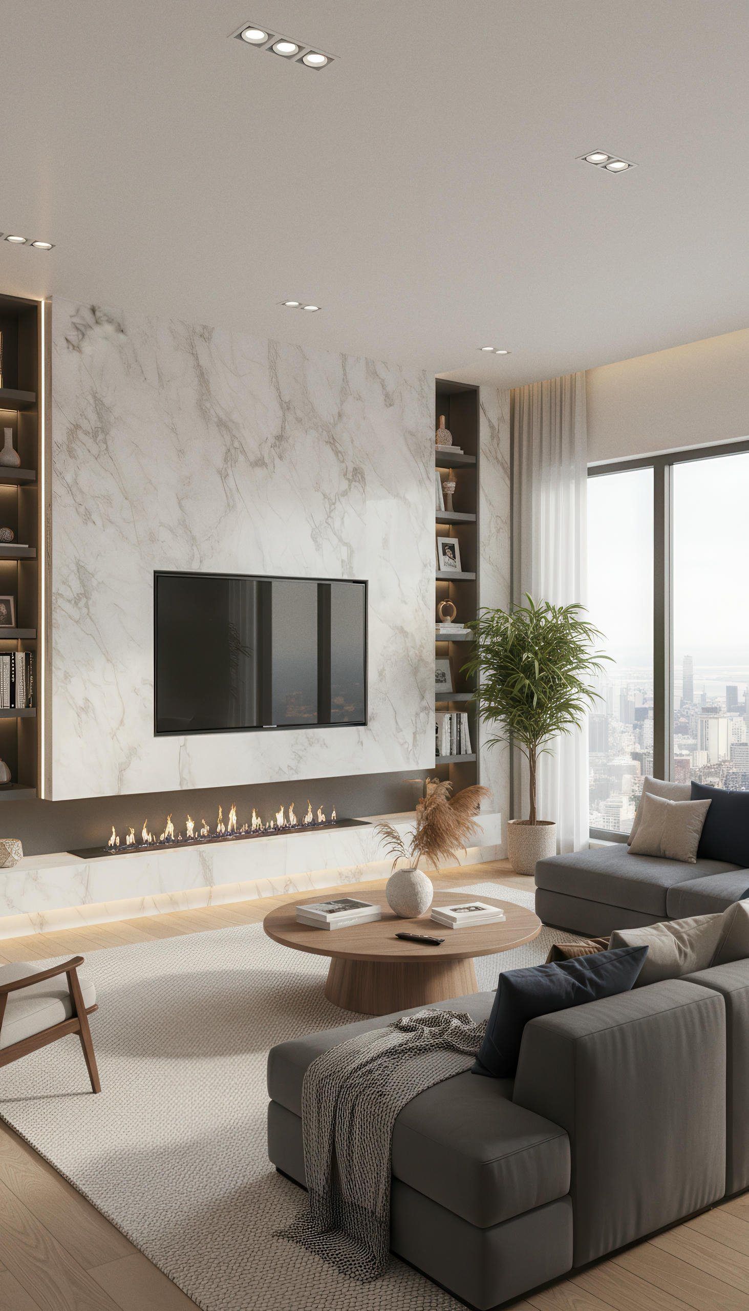 Vienna White 4x9 Porcelain Slab | CIERO