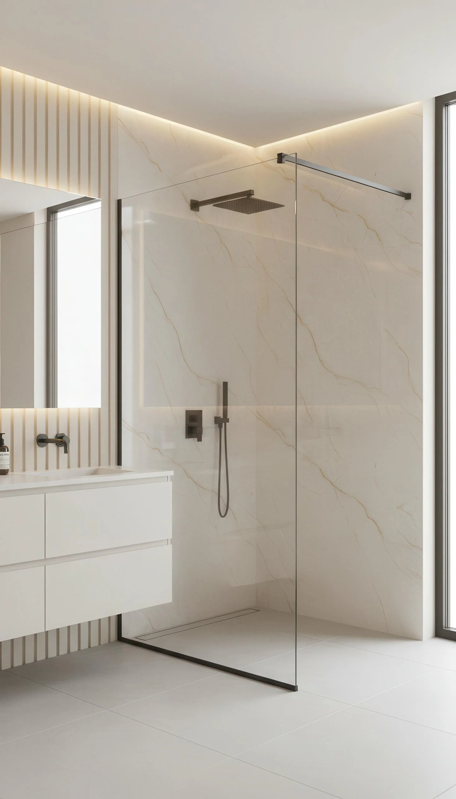 Cristallo Lumix 4' x 8' Porcelain Slab | CIERO