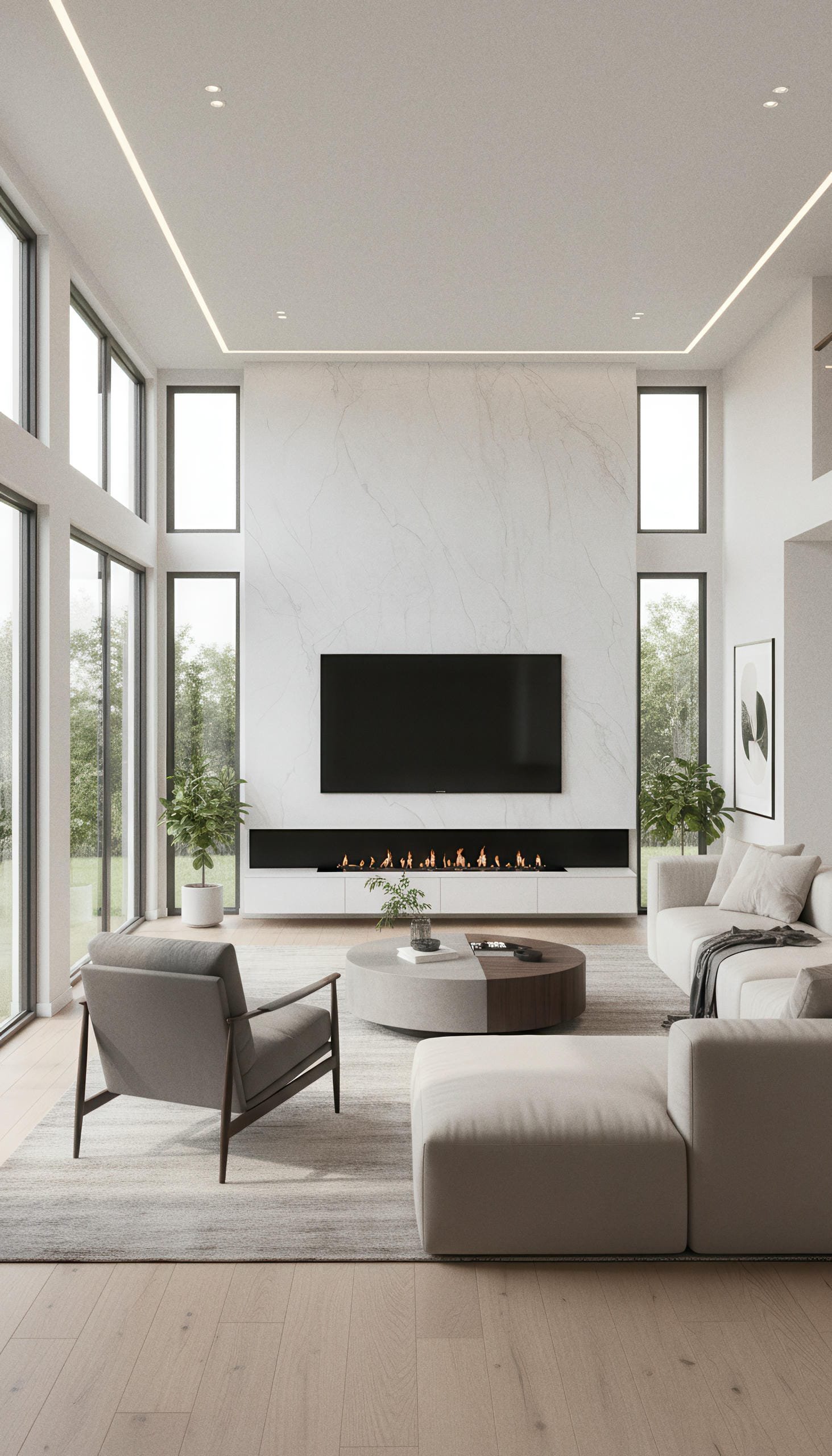 Statuario Ash 4x10 Porcelain Slab | CIERO