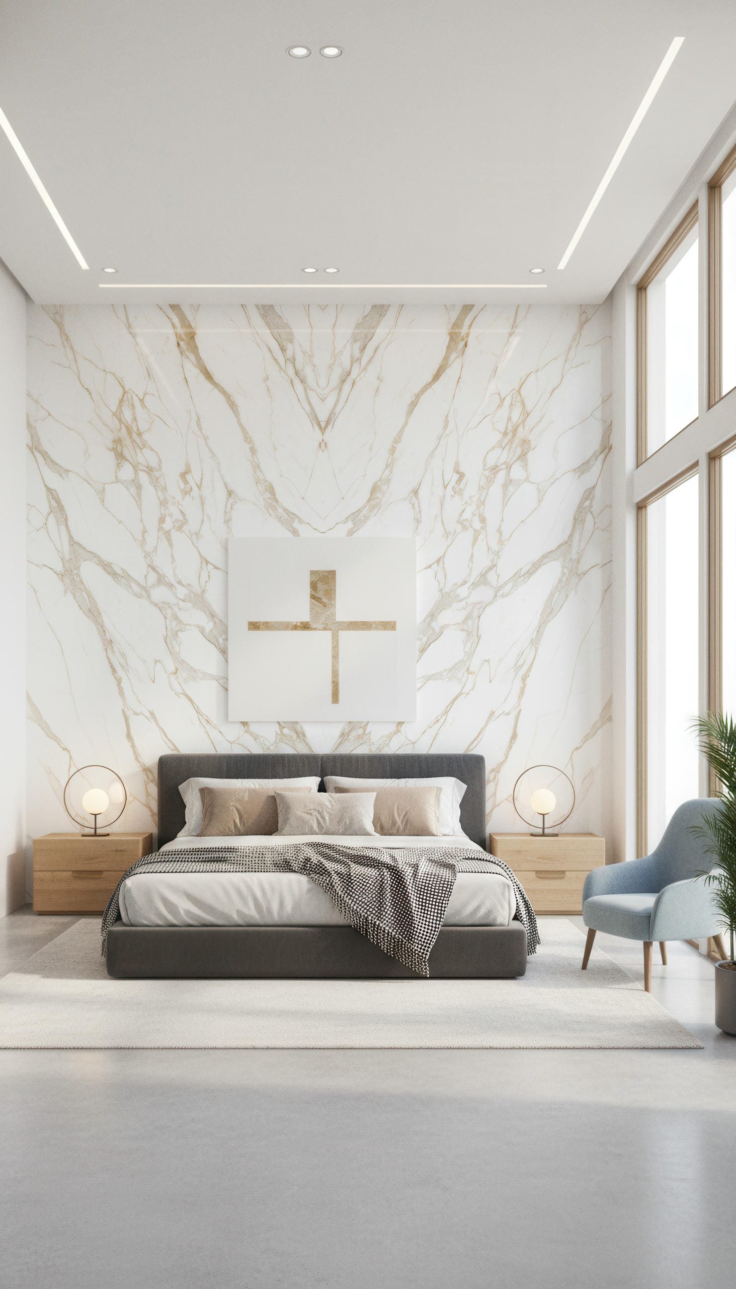 Givenchy Gold 5x10 Porcelain Slab | CIERO