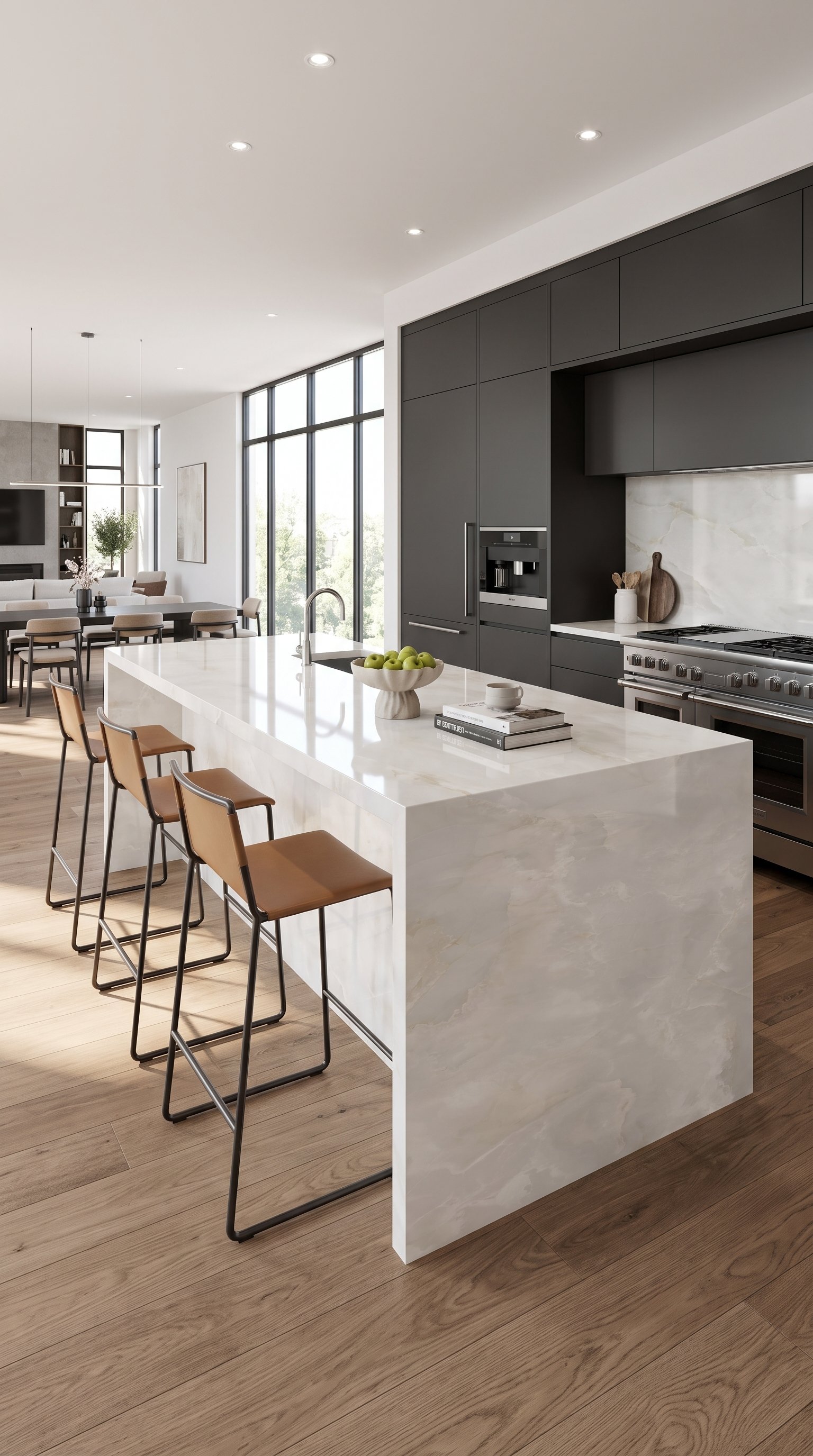 White Onyx 5' x 10' Porcelain Slab | CIERO