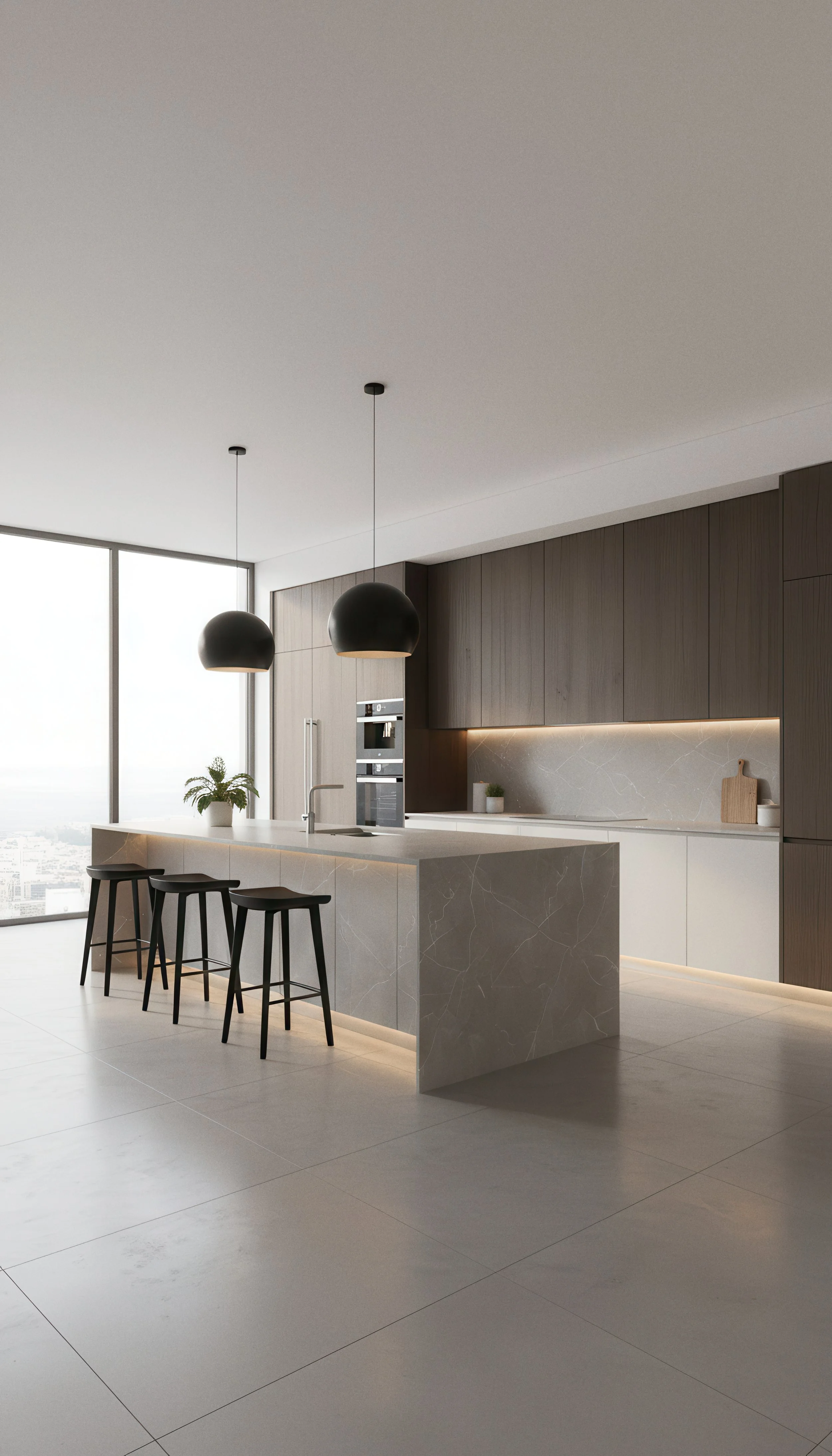 Cloud Grey 4x9 Porcelain Slab | CIERO