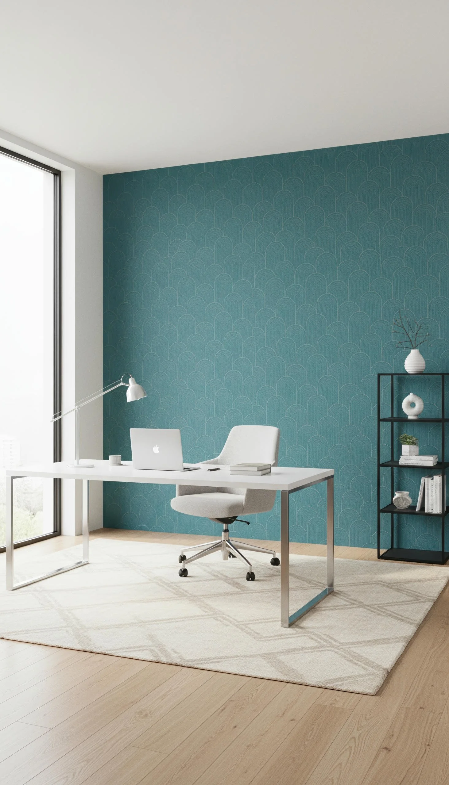 Zen Crest Teal 80cm x 260cm Porcelain Slab | CIERO