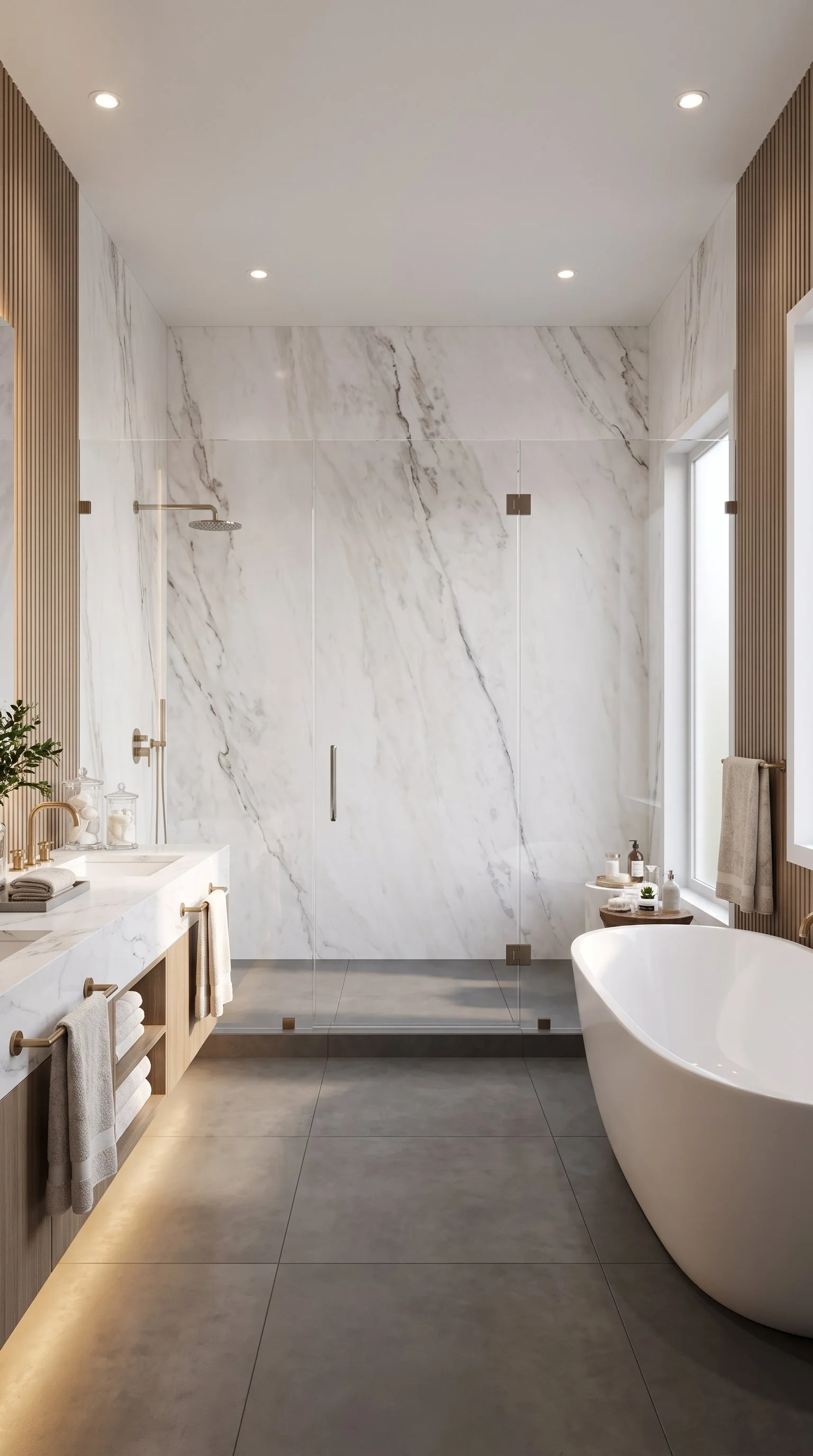 Calacatta Carina 4' x 9' Porcelain Slab | CIERO