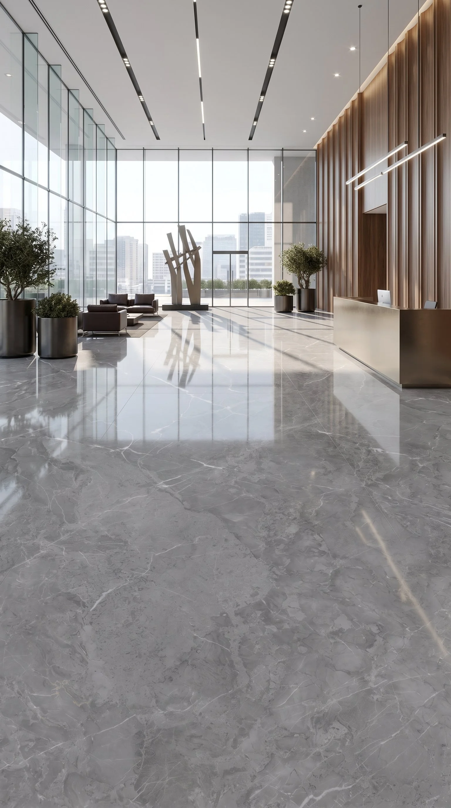Calacatta Tempest 4' x 10' Porcelain Slab | CIERO