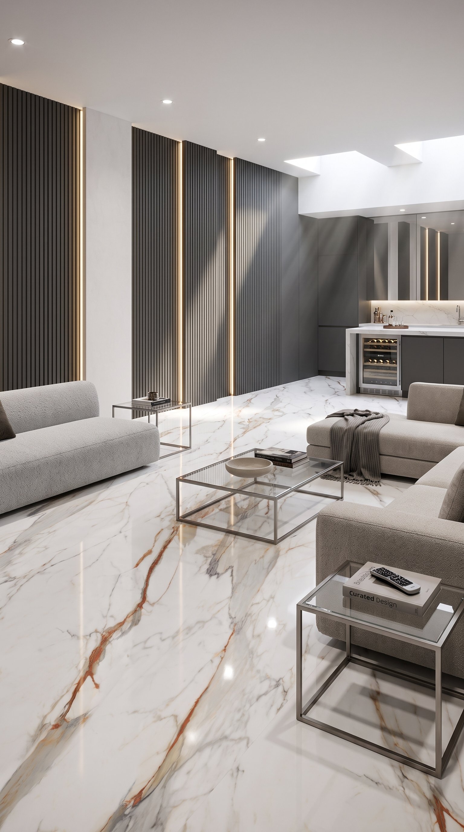 Viola Gold 4' x 9' Porcelain Slab | CIERO
