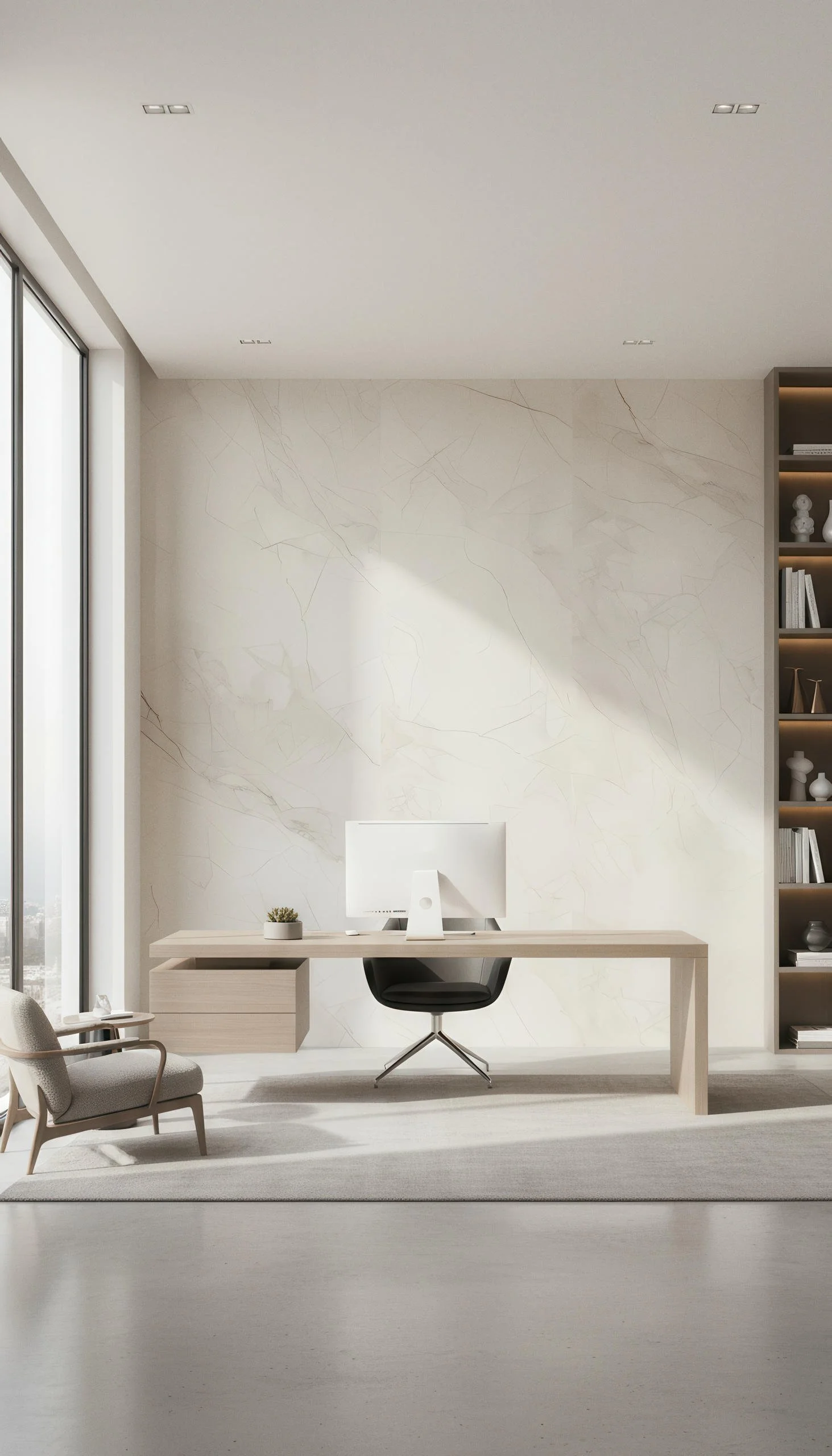 Mystic Ivory 4x8 Porcelain Slab | CIERO