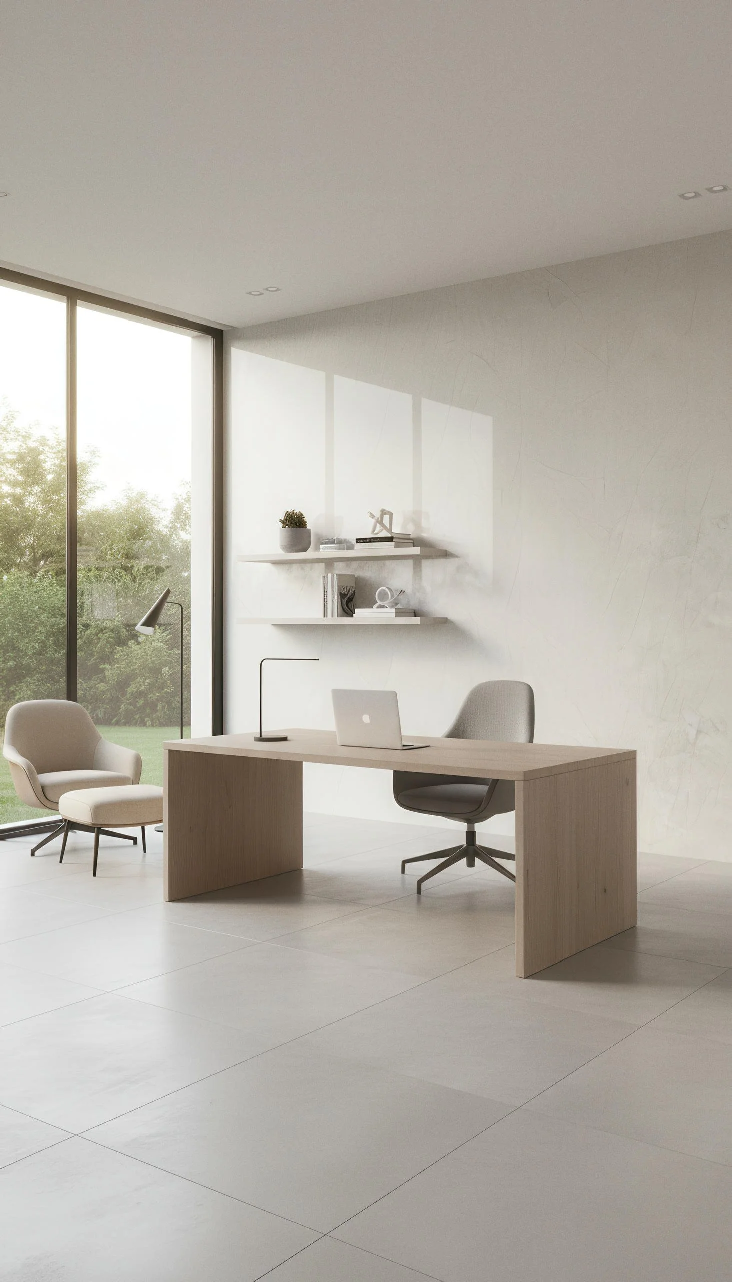 Glacier Crystal 4x10 Porcelain Slab | CIERO