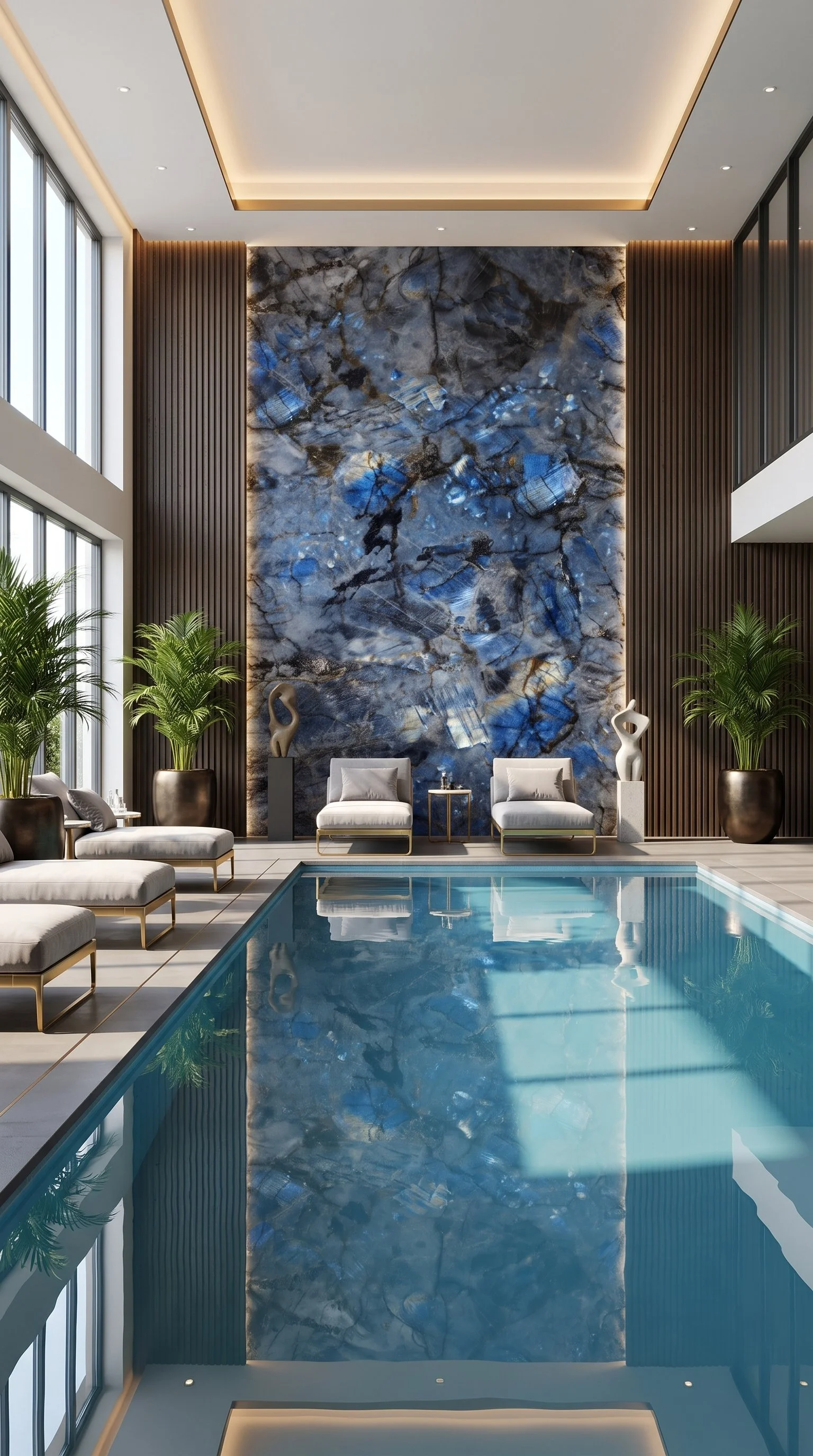 Opal Storm 5' x 10' Porcelain Slab | CIERO