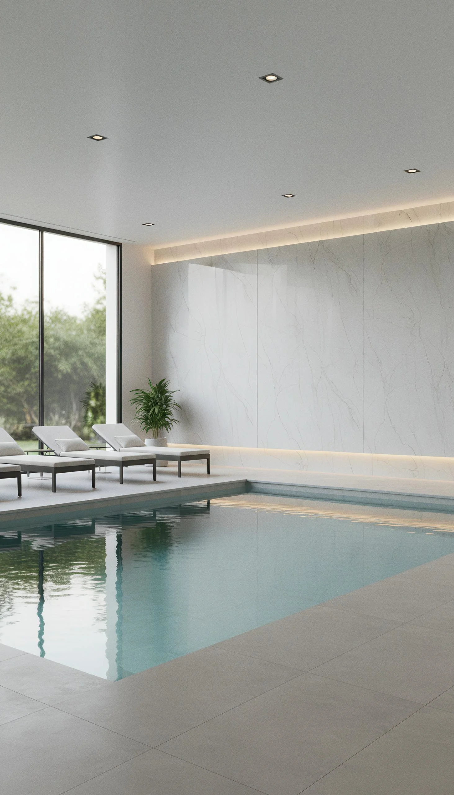 Statuario Ash 4x10 Porcelain Slab | CIERO