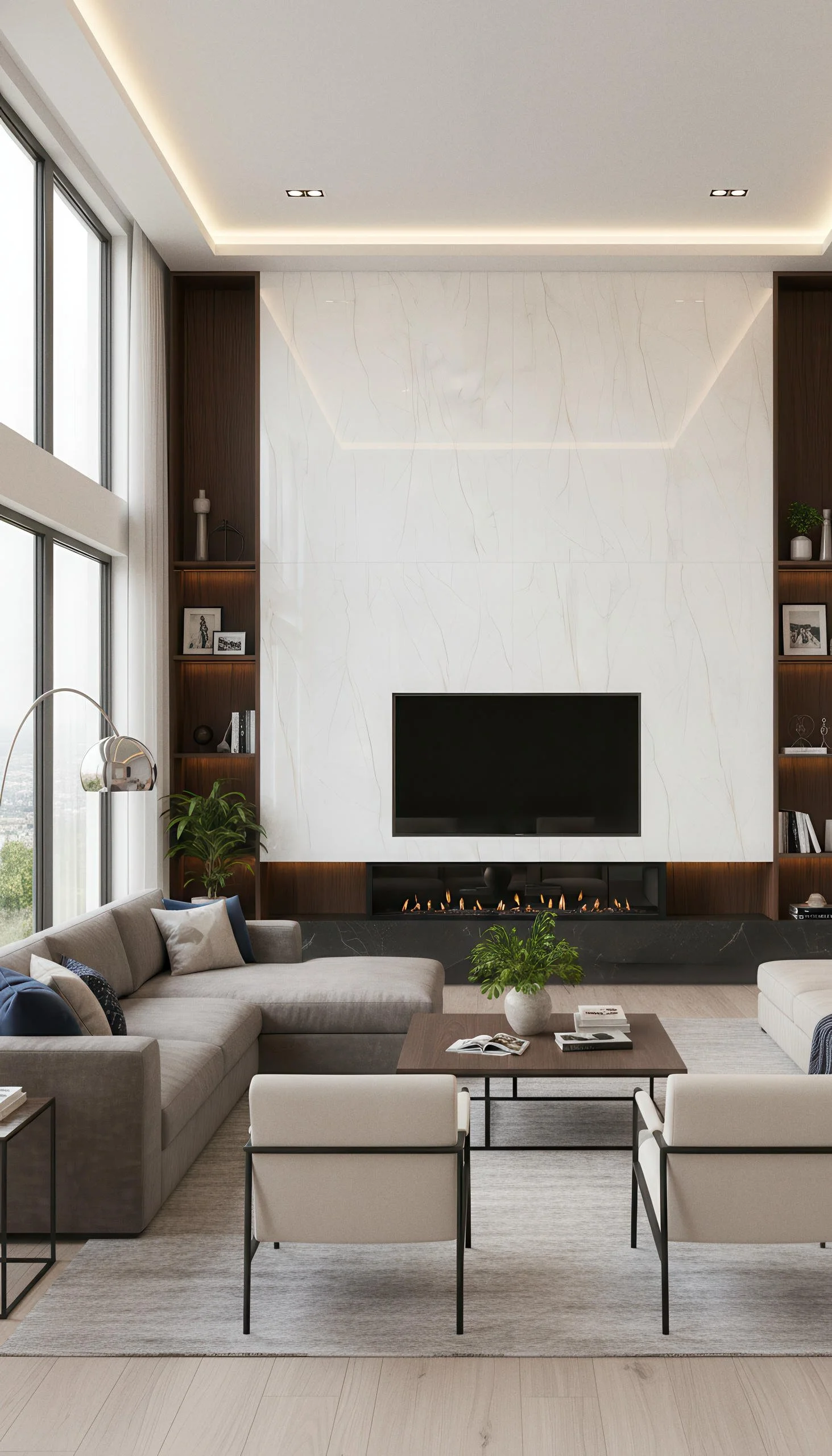 Statuario Pearl 4x9 Porcelain Slab | CIERO