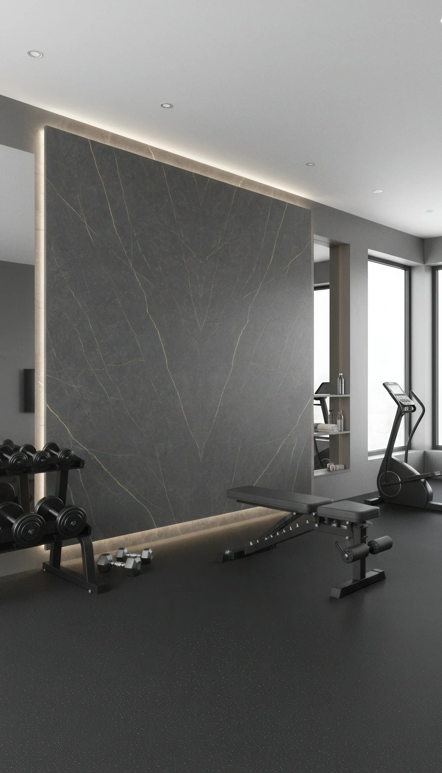 Gothic Gold 5x10 Porcelain Slab | CIERO