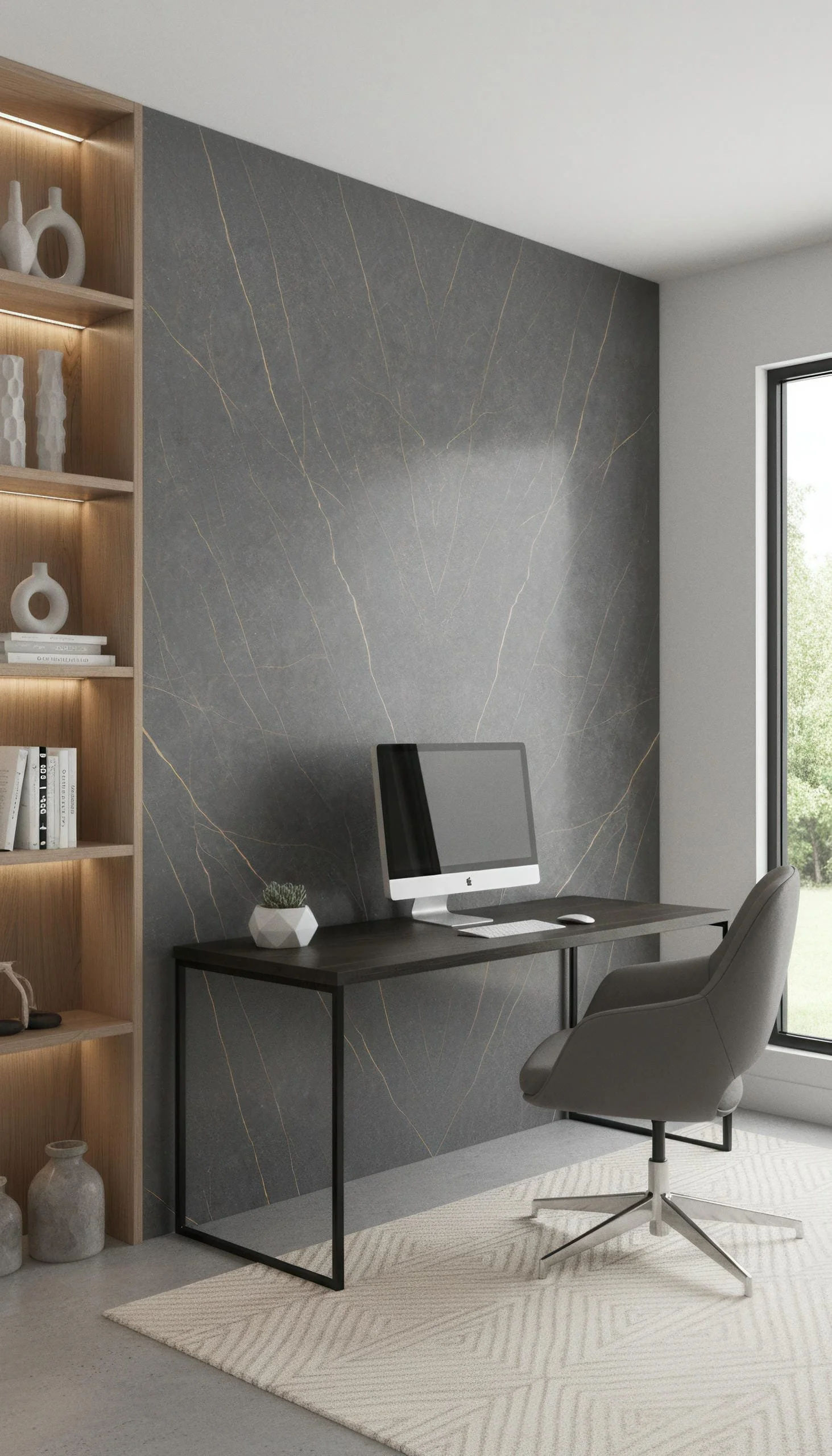 Gothic Gold 5x10 Porcelain Slab | CIERO