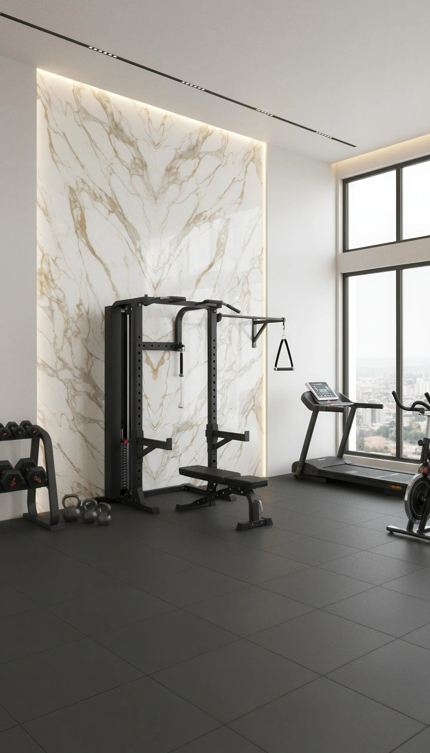 Givenchy Gold 5x10 Porcelain Slab | CIERO