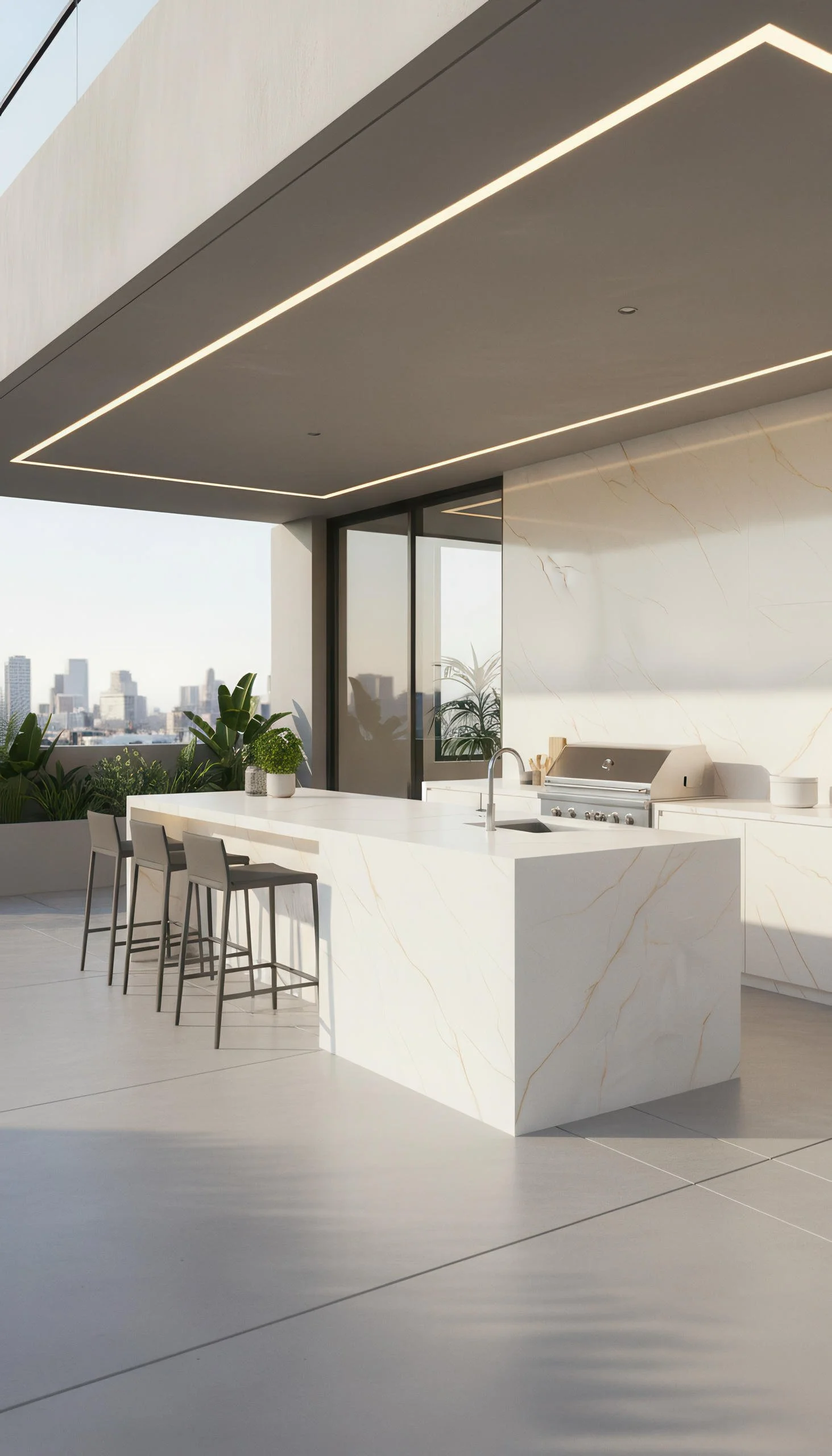 Ice Crystal 4x8 Porcelain Slab | CIERO