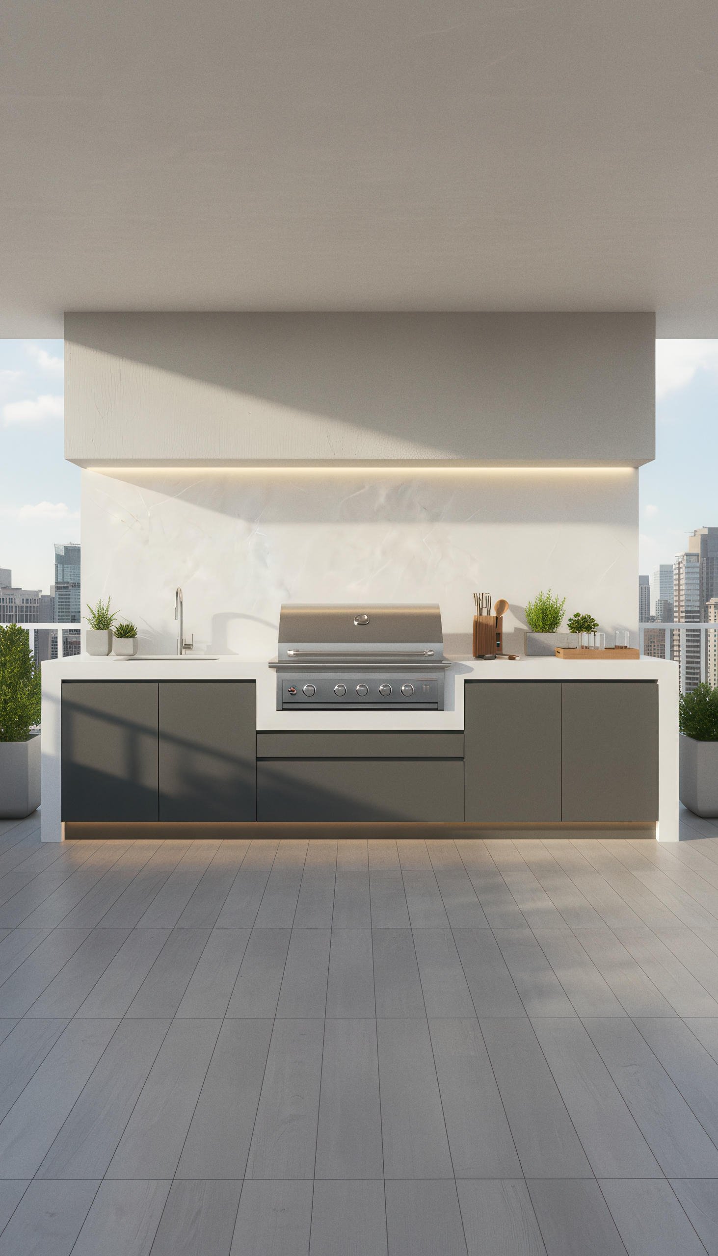 Ivory Limestone 4x9 Porcelain Slab | CIERO