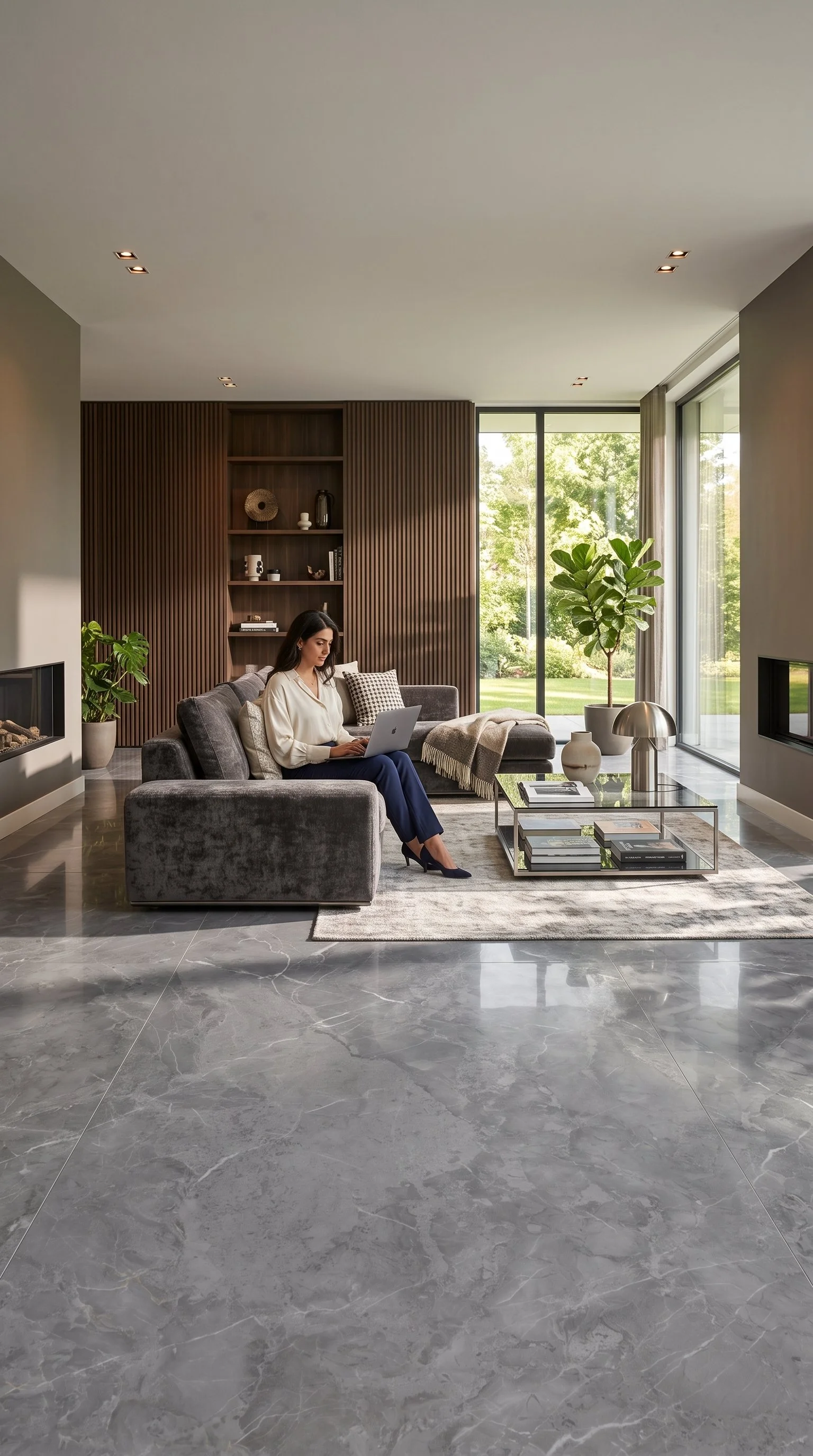 Calacatta Tempest 4' x 10' Porcelain Slab | CIERO