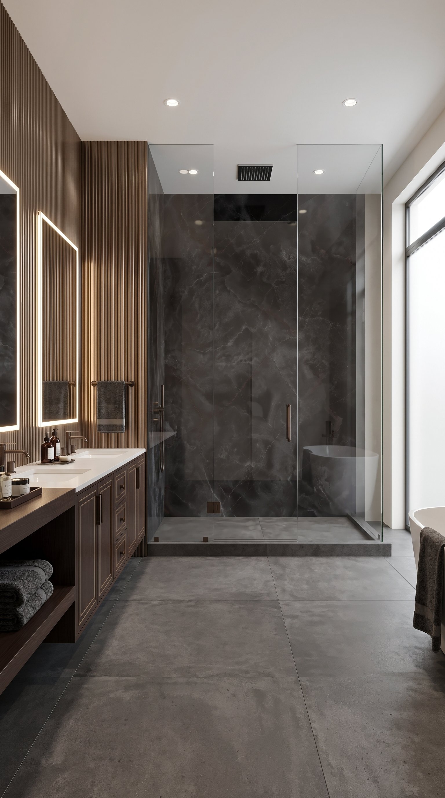 Onyx Noir 4' x 10' Porcelain Slab | CIERO