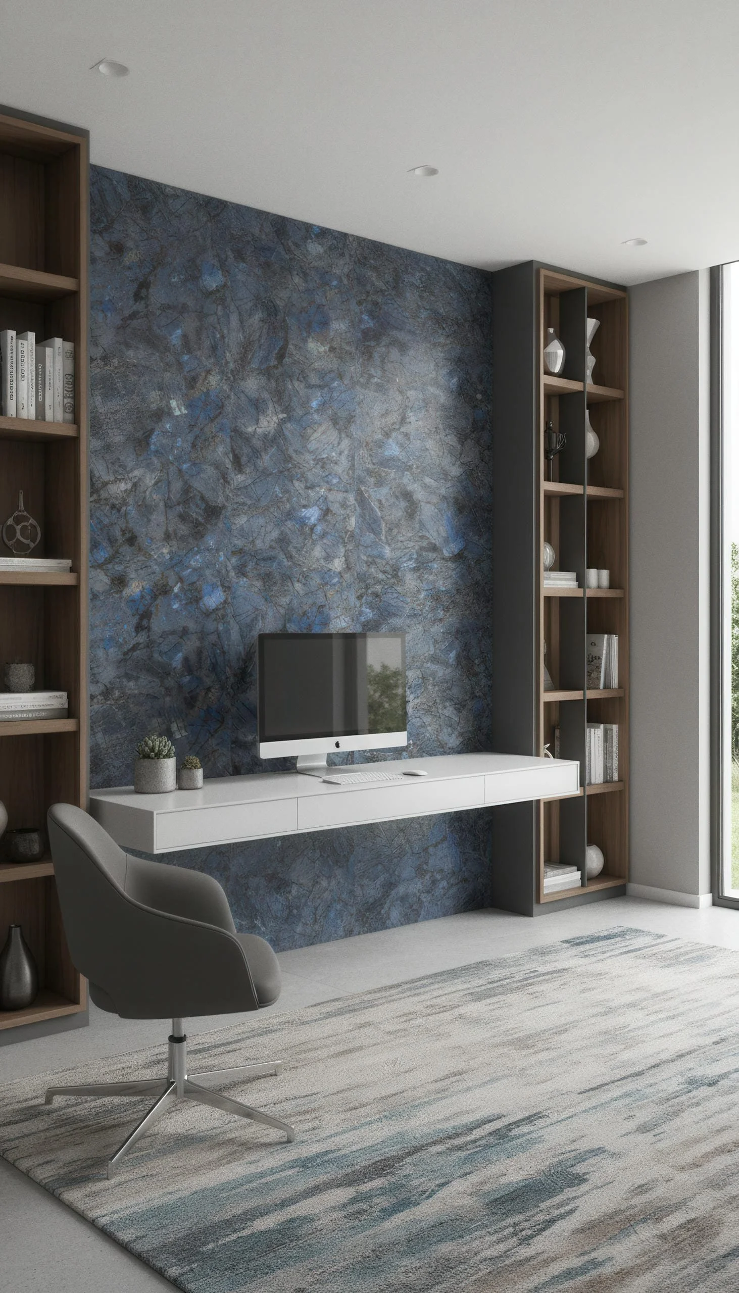 Opal Storm 5x10 Porcelain Slab | CIERO