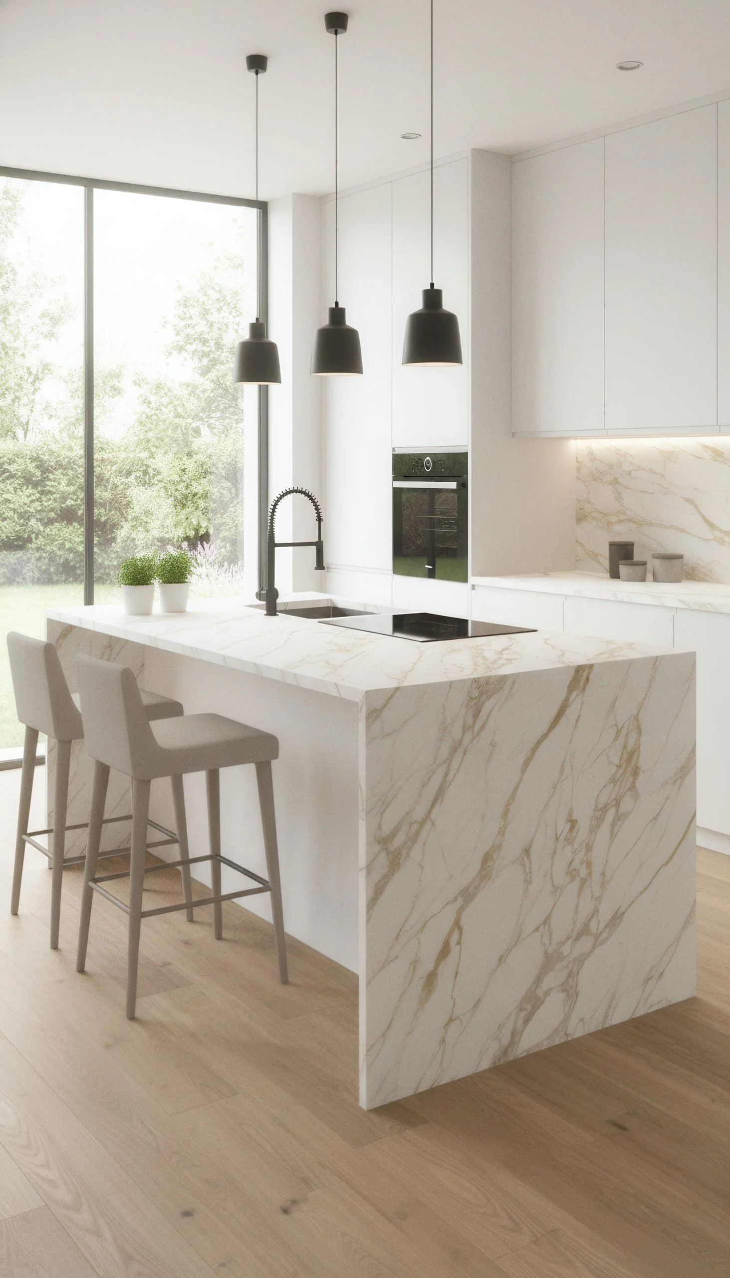 Givenchy Gold 5x10 Porcelain Slab | CIERO