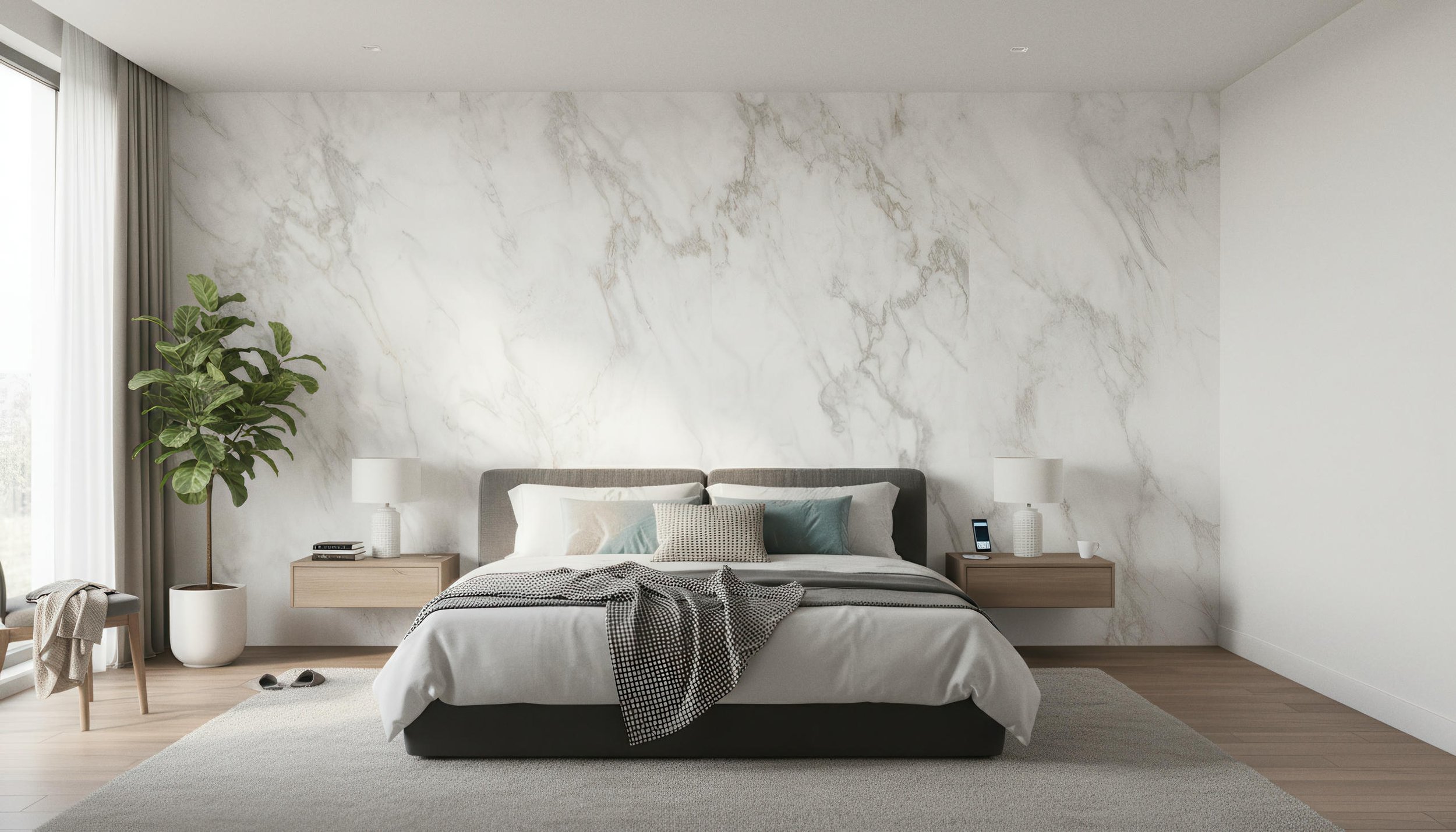 Vienna White 4' x 9' Porcelain Slab | CIERO
