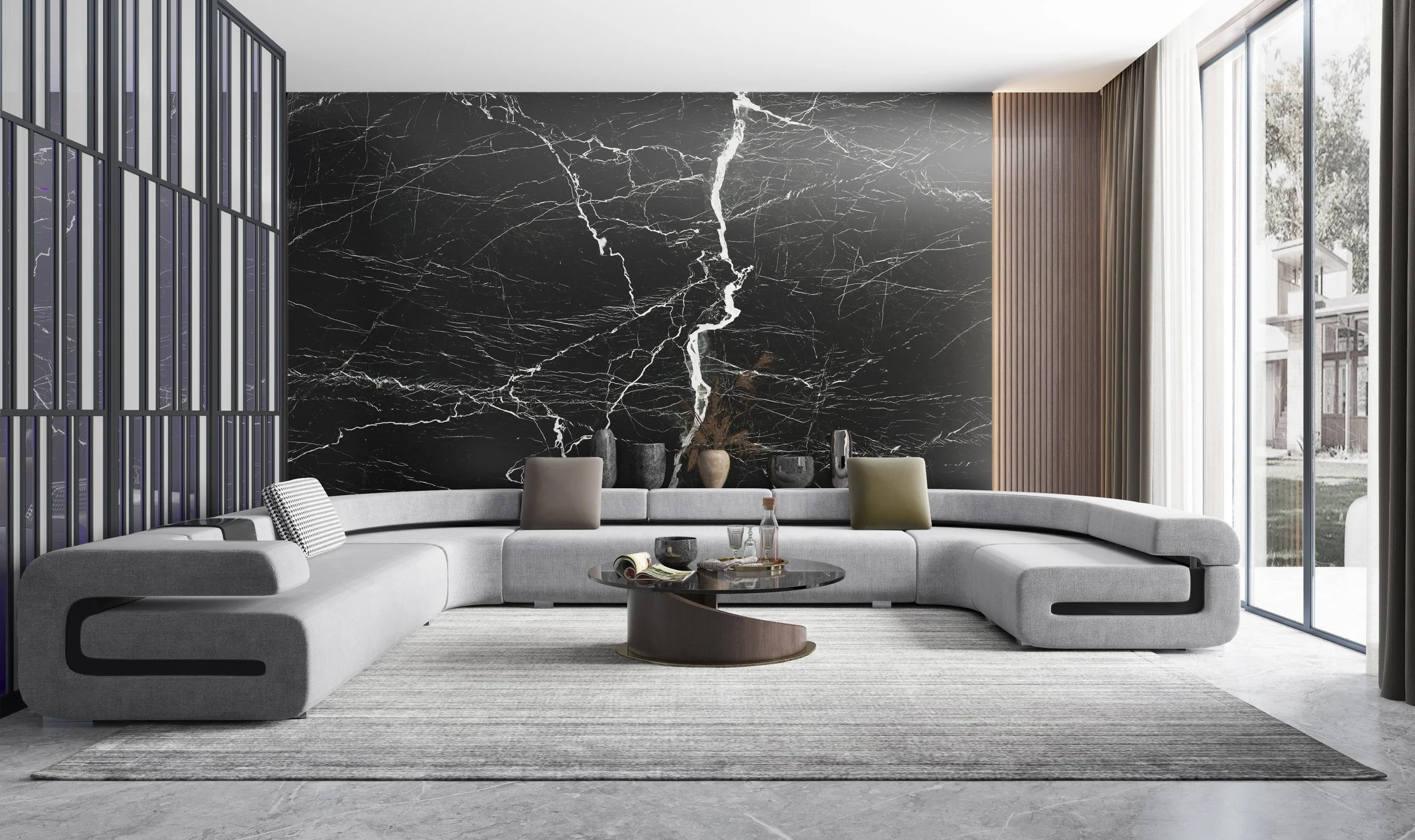 Ararat Lightning 4' x 9' & 5' x 10' Porcelain Slab | CIERO