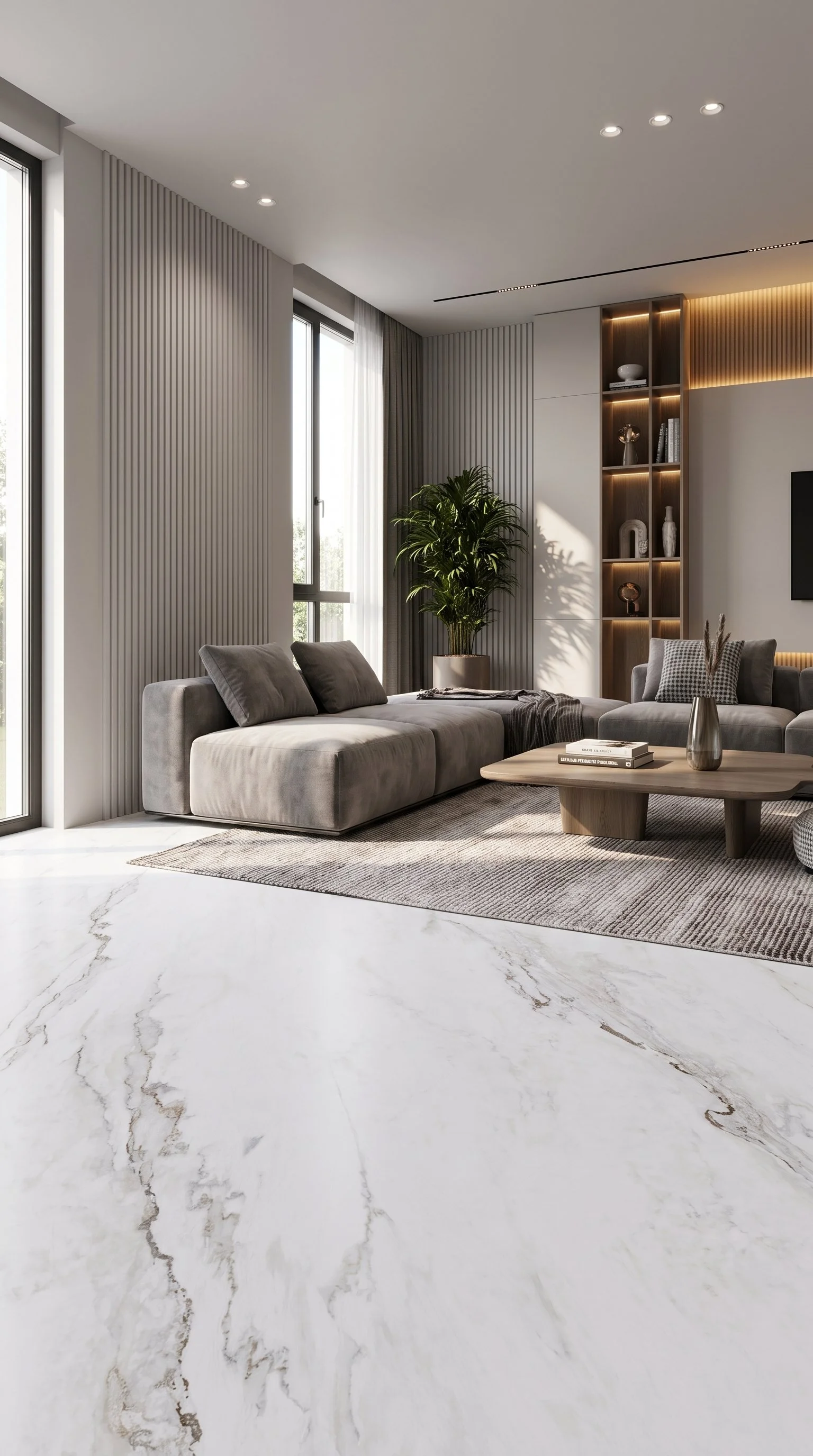 Calacatta Carina 4' x 9' Porcelain Slab | CIERO