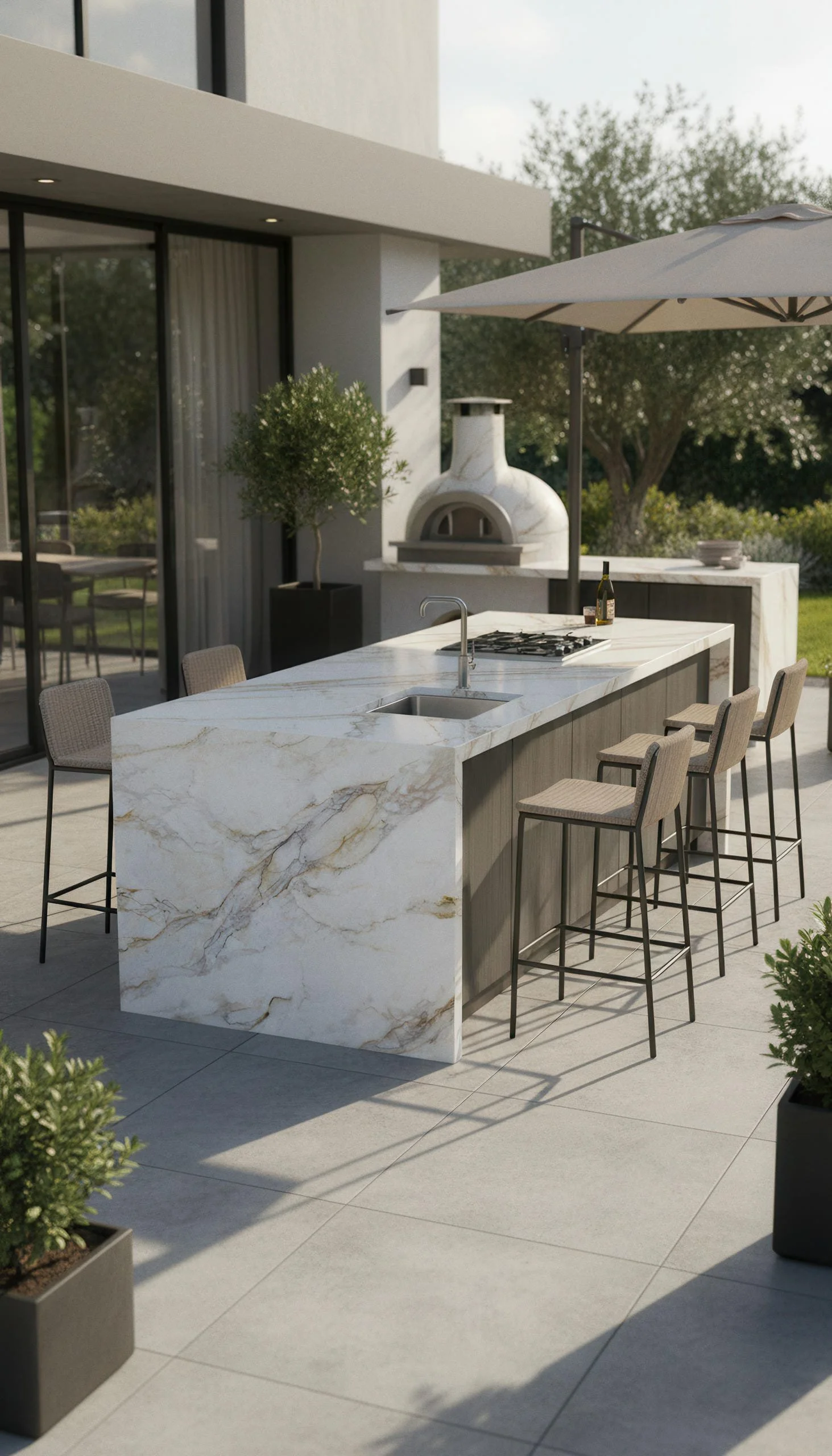 Arden Gold 5x10 Porcelain Slab | CIERO