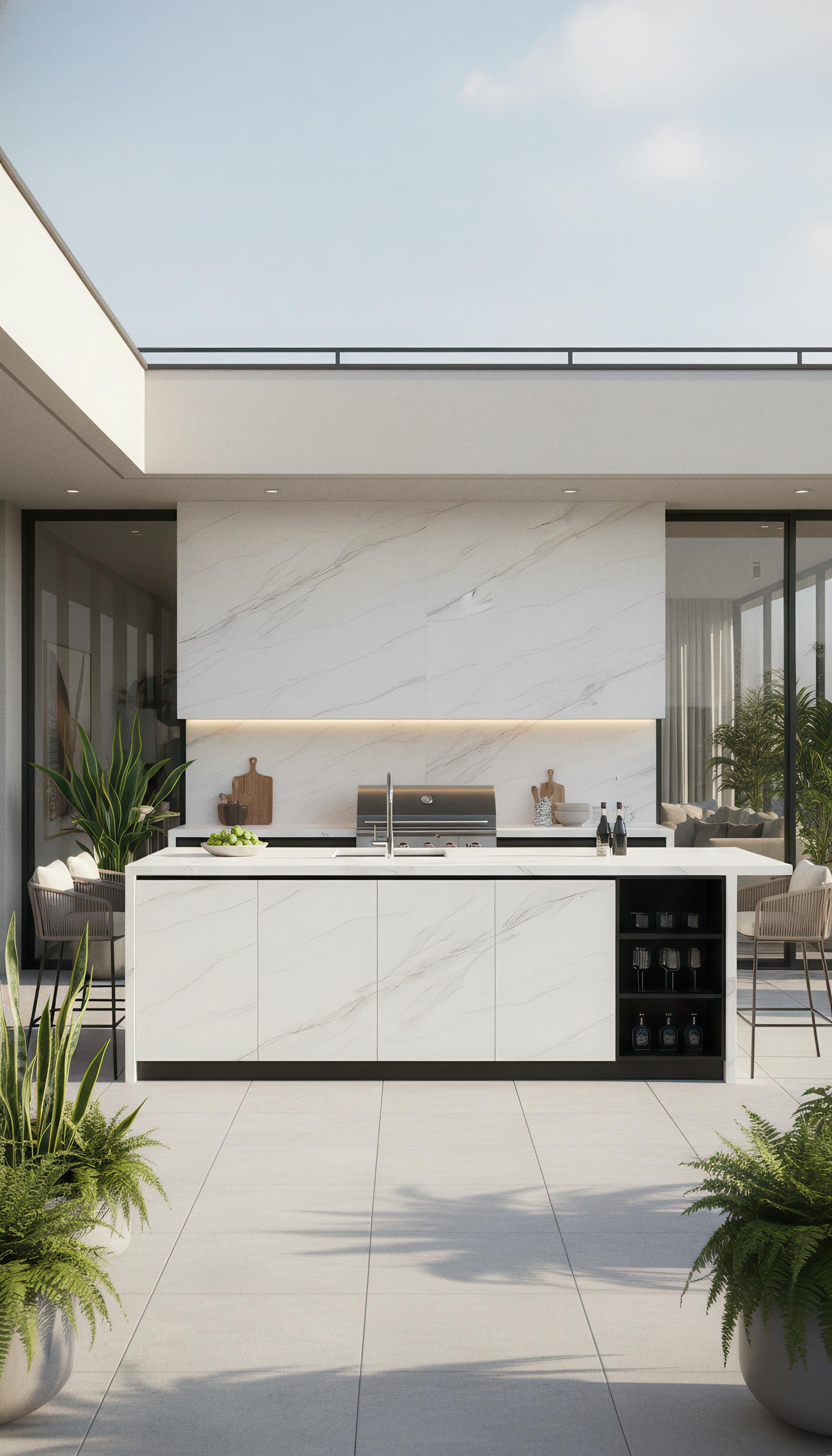 Calacatta Nuvola 4x9 Porcelain Slab | CIERO
