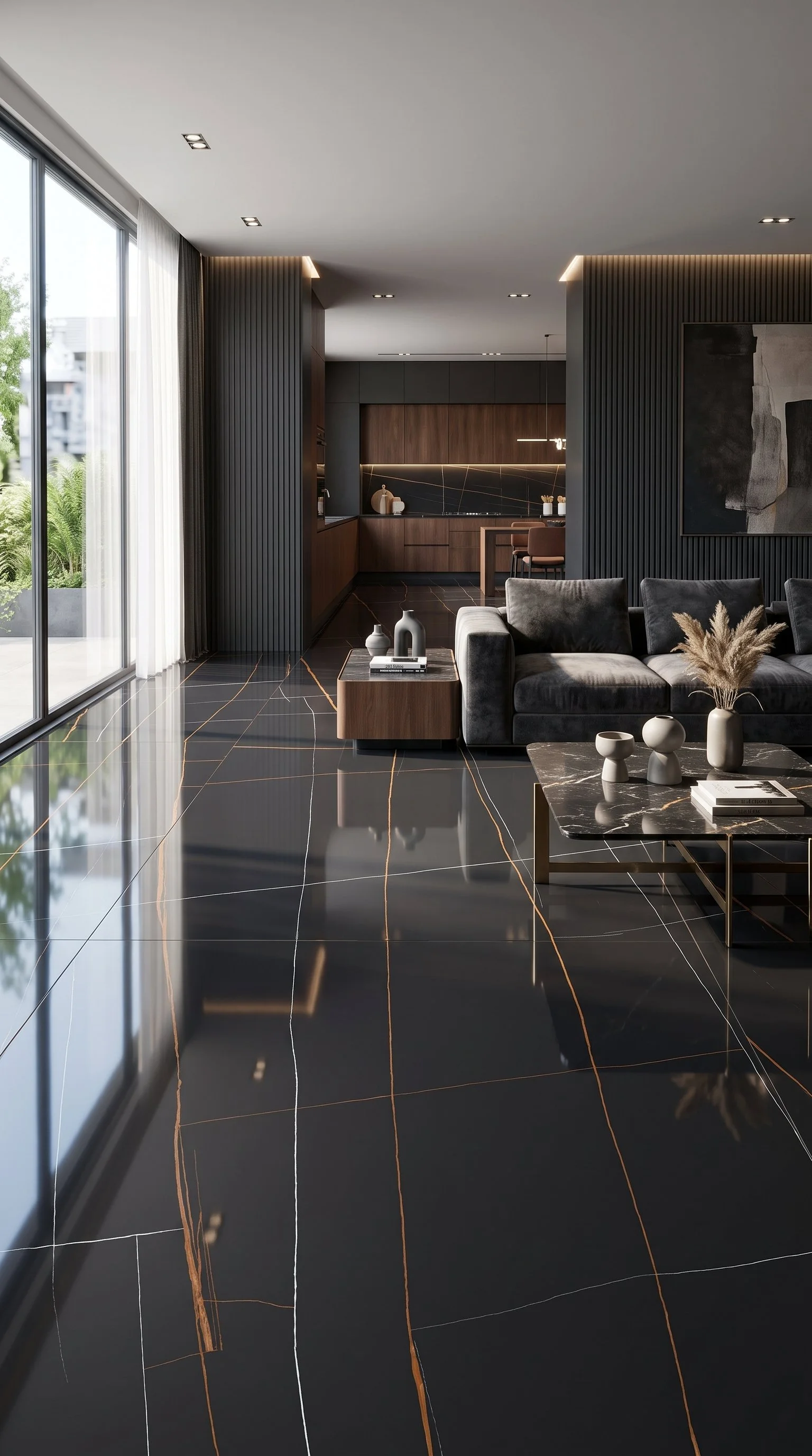 Sahara Red 4' x 8' Porcelain Slab | CIERO