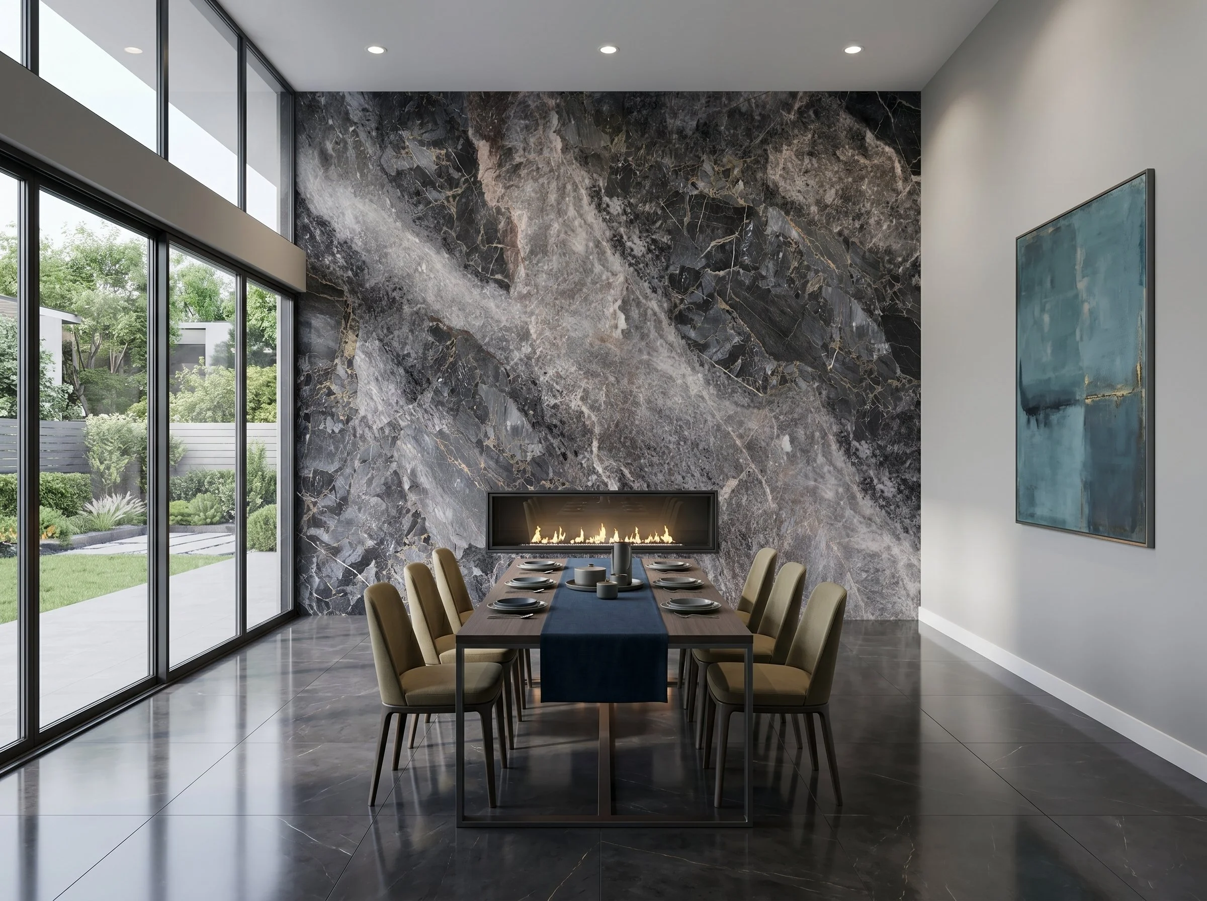Galaxy 4' x 9' Porcelain Slab | CIERO