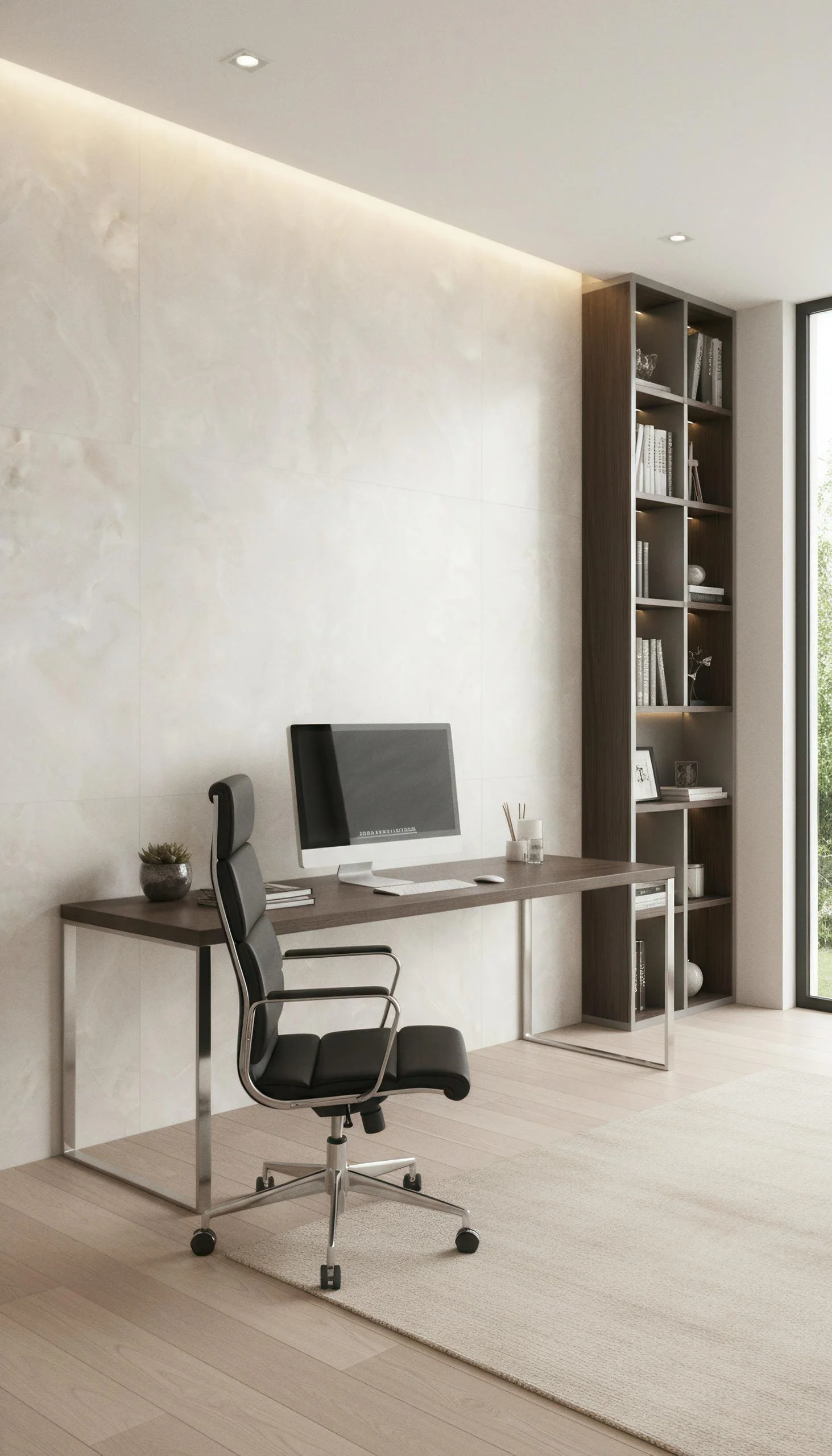 White Onyx 5x10 Porcelain Slab | CIERO