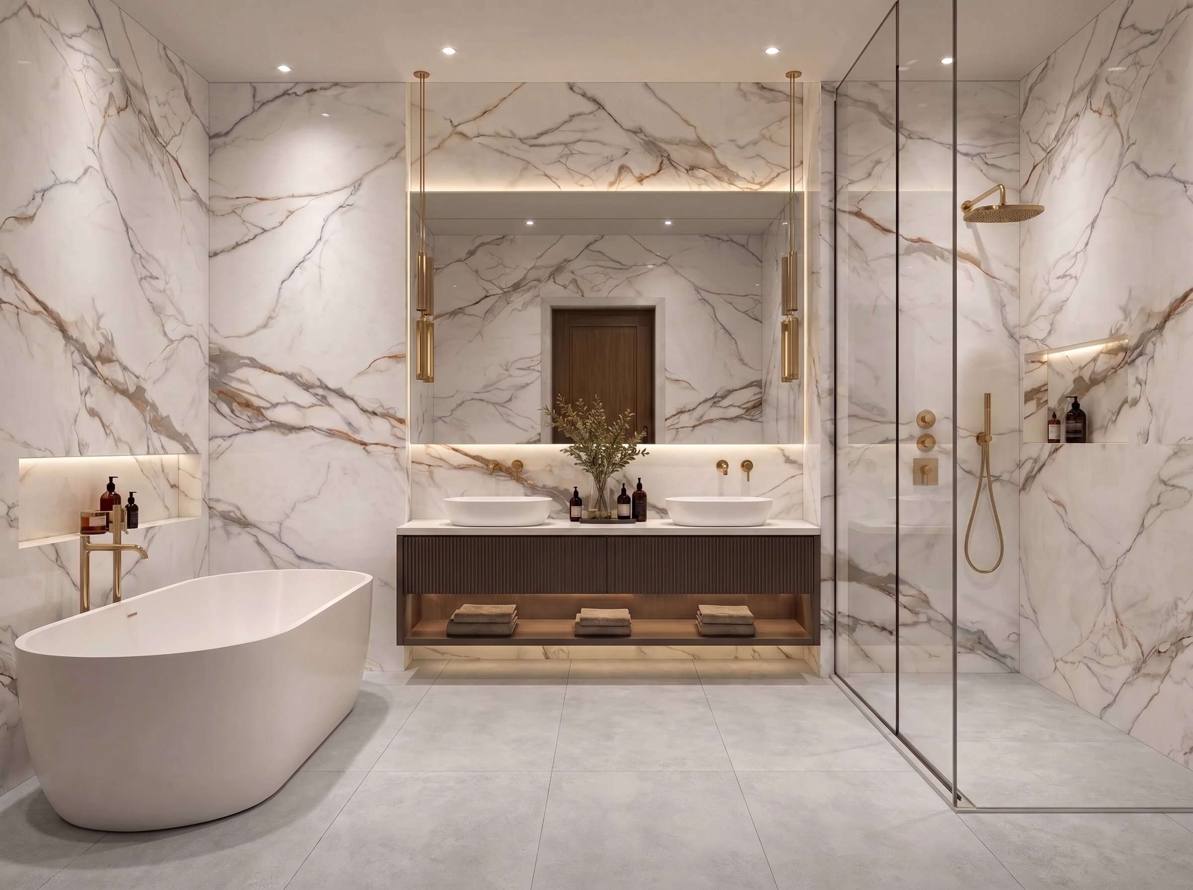 Calacatta Gold 4' x 8' Porcelain Slab | CIERO