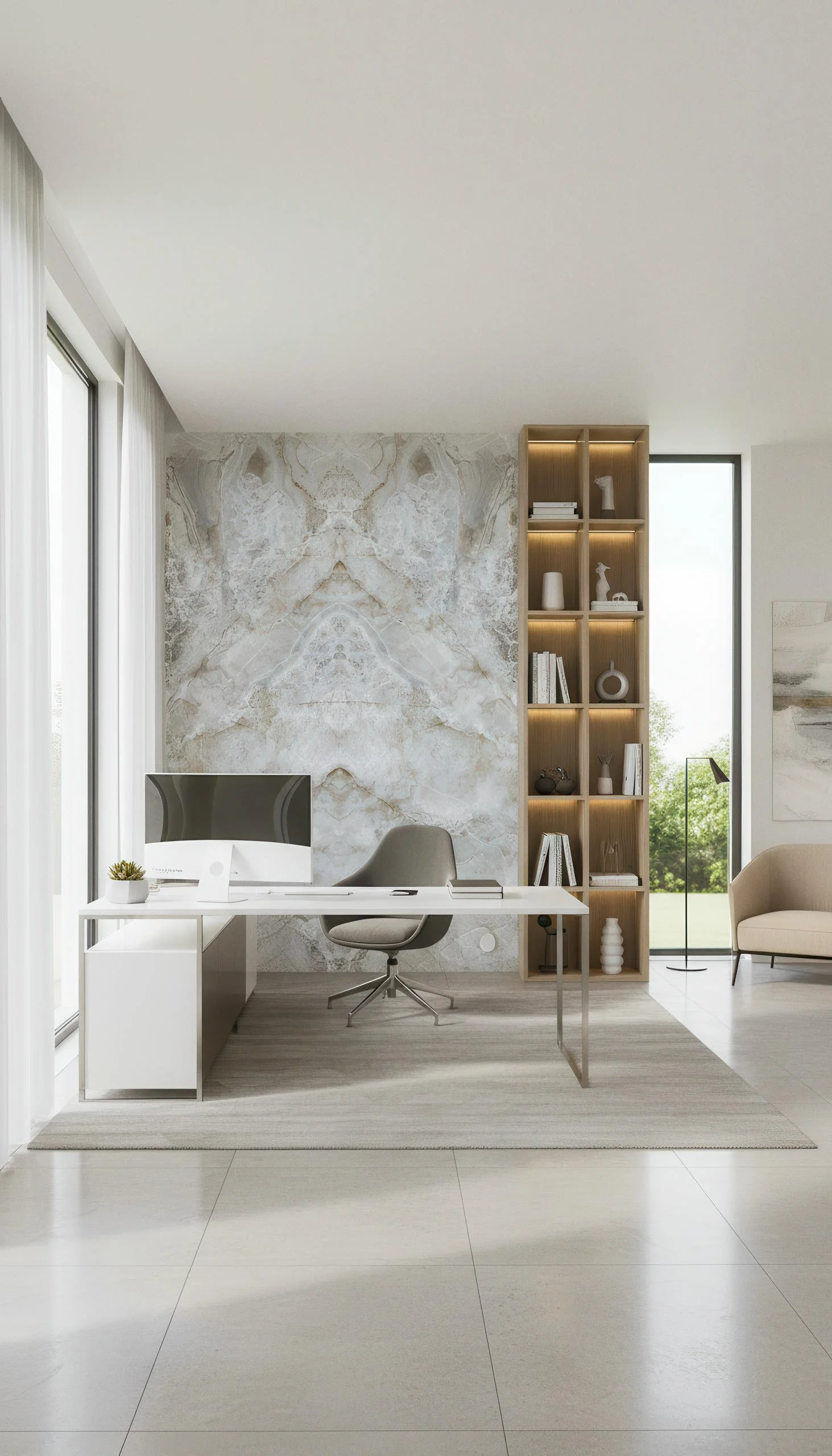 Diamond Beige 4x9 Porcelain Slab | CIERO