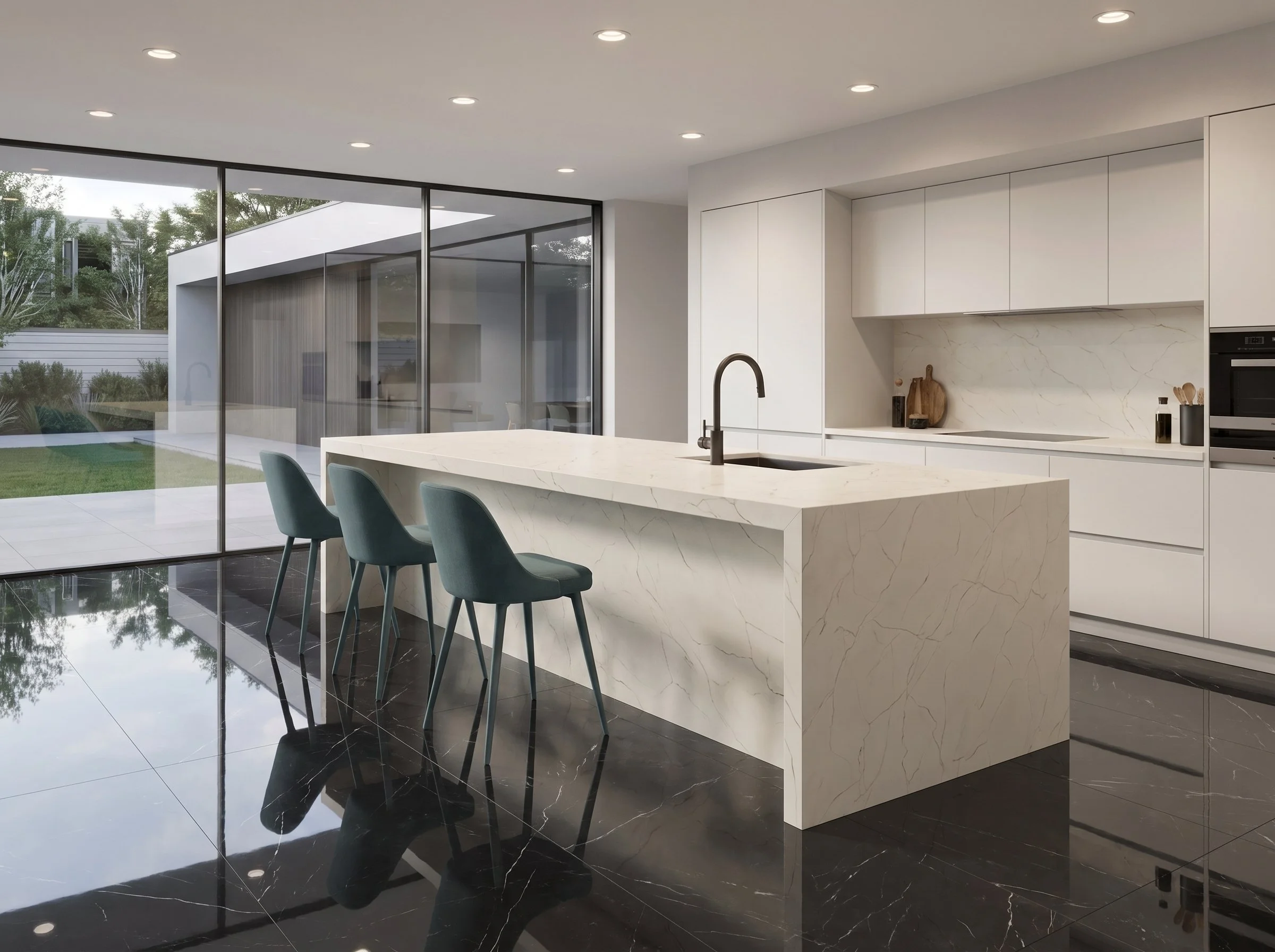 Lightning Beige 5' x 10' Porcelain Slab | CIERO